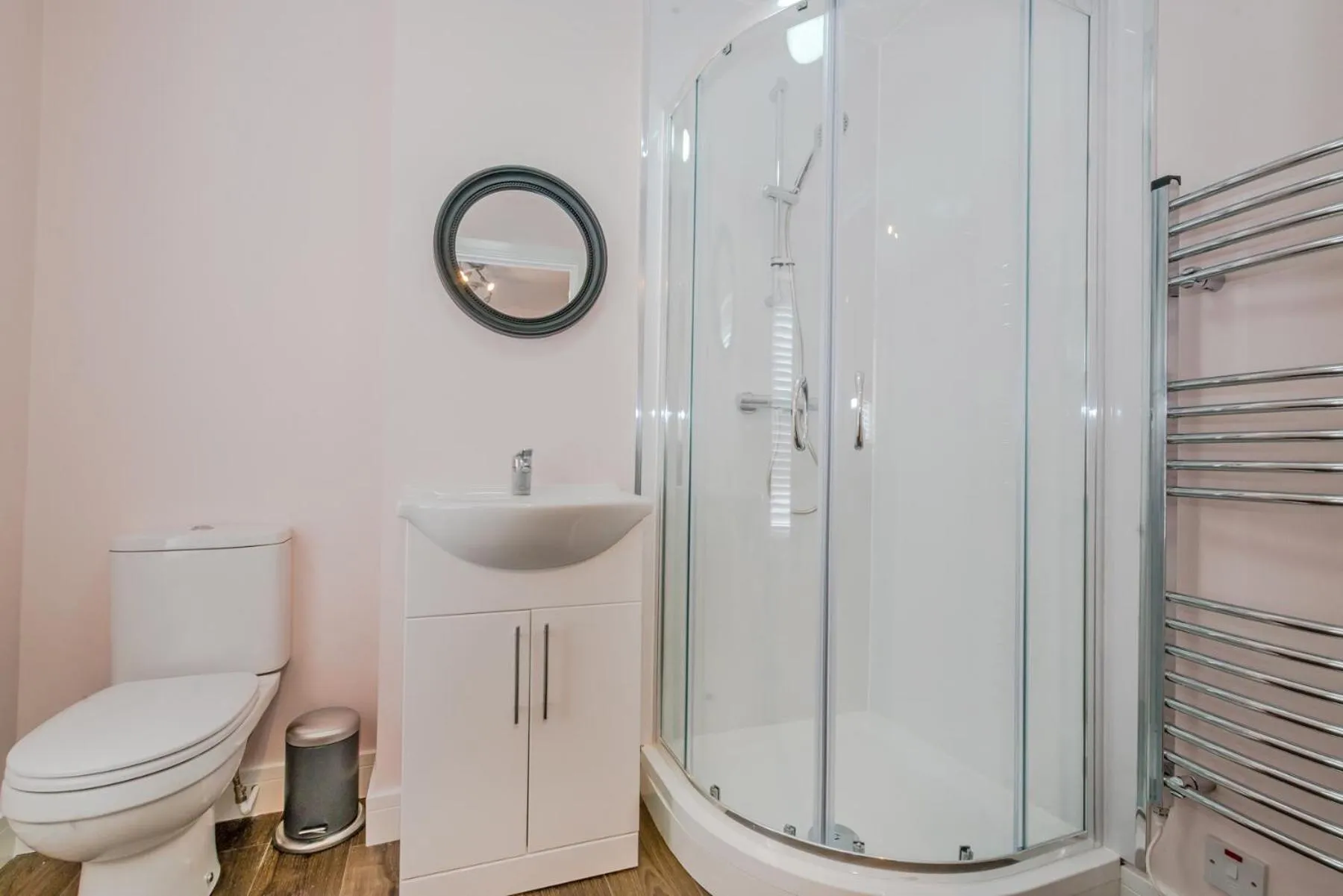 Shower in Cannock Hotel Apartments