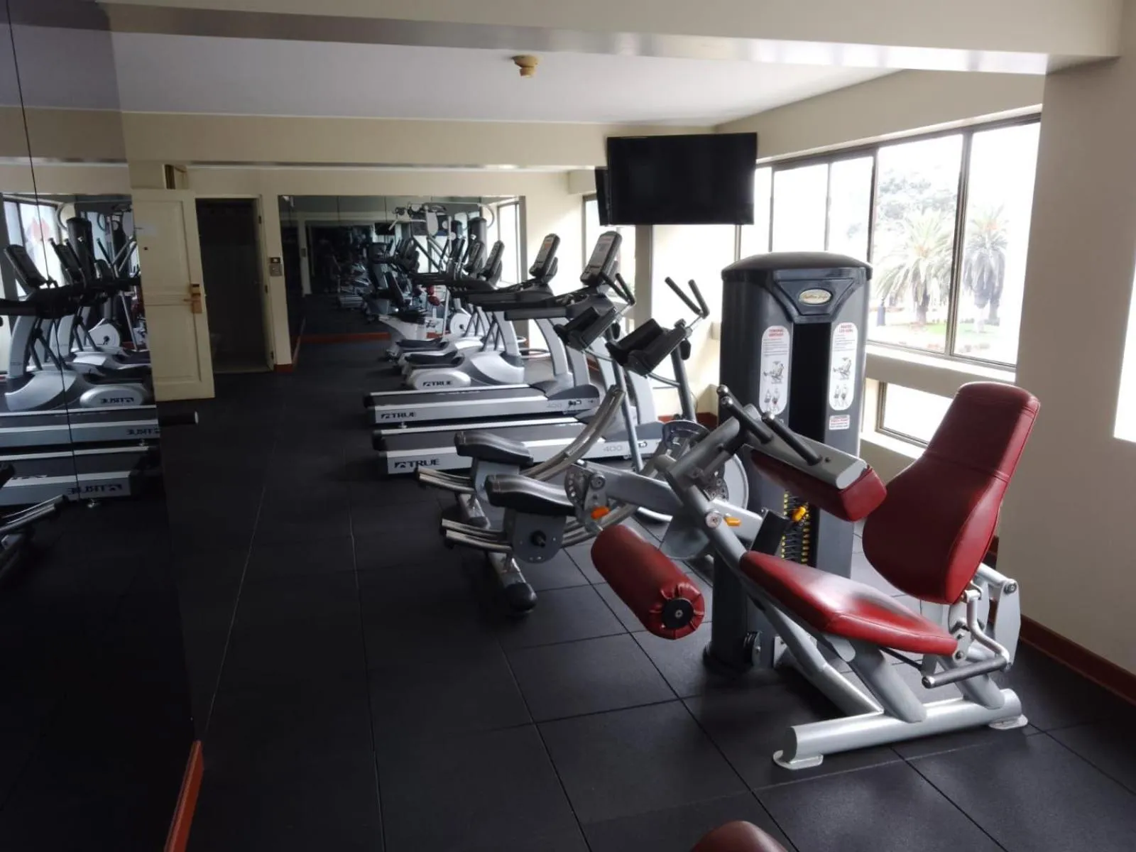 Fitness centre/facilities in Suites del Bosque Hotel