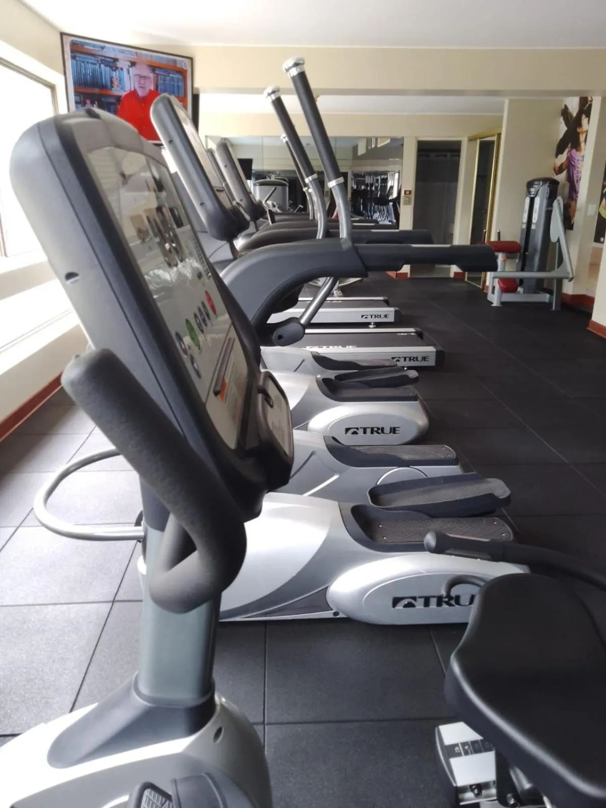 Fitness centre/facilities in Suites del Bosque Hotel
