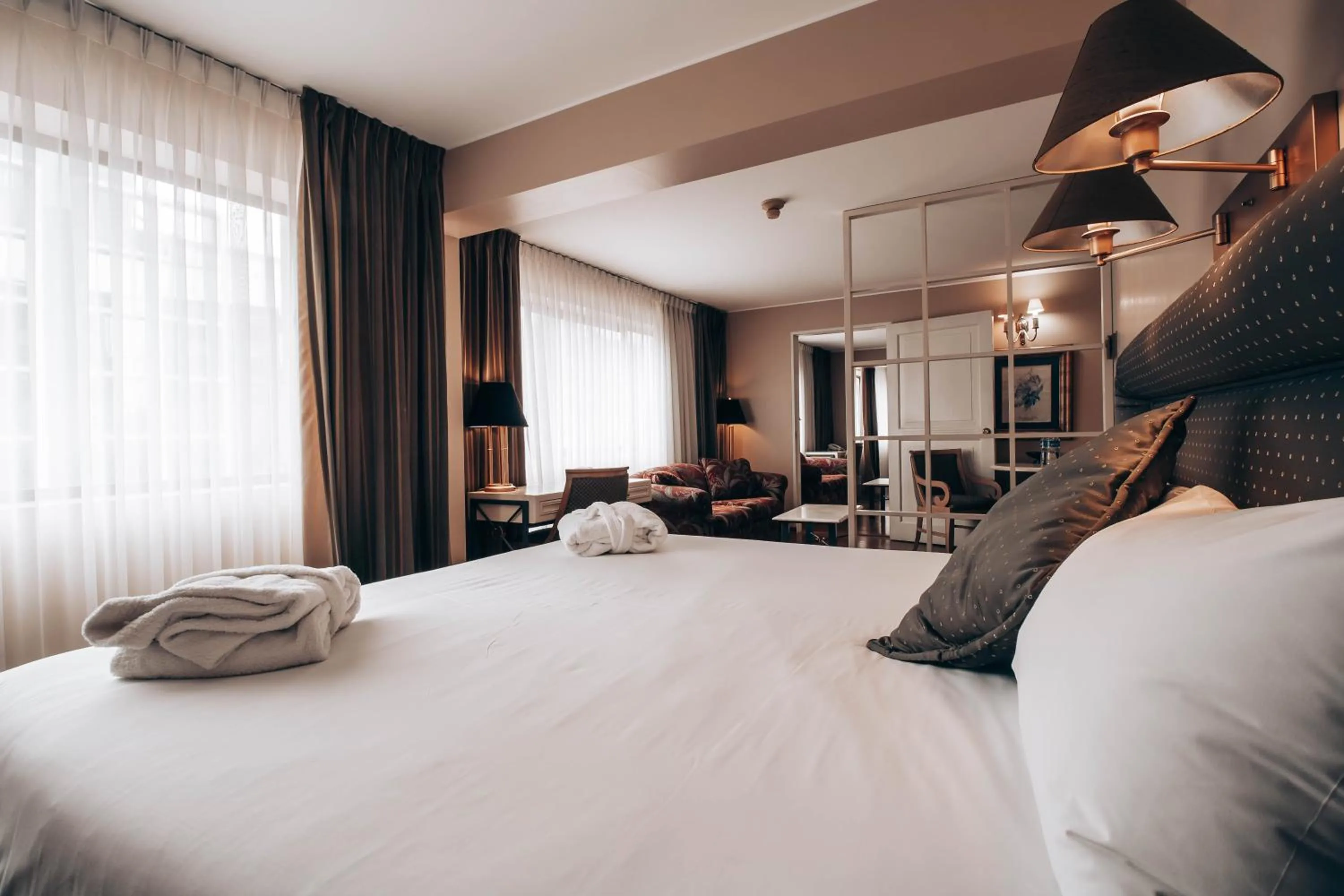 Photo of the whole room, Bed in Suites del Bosque Hotel