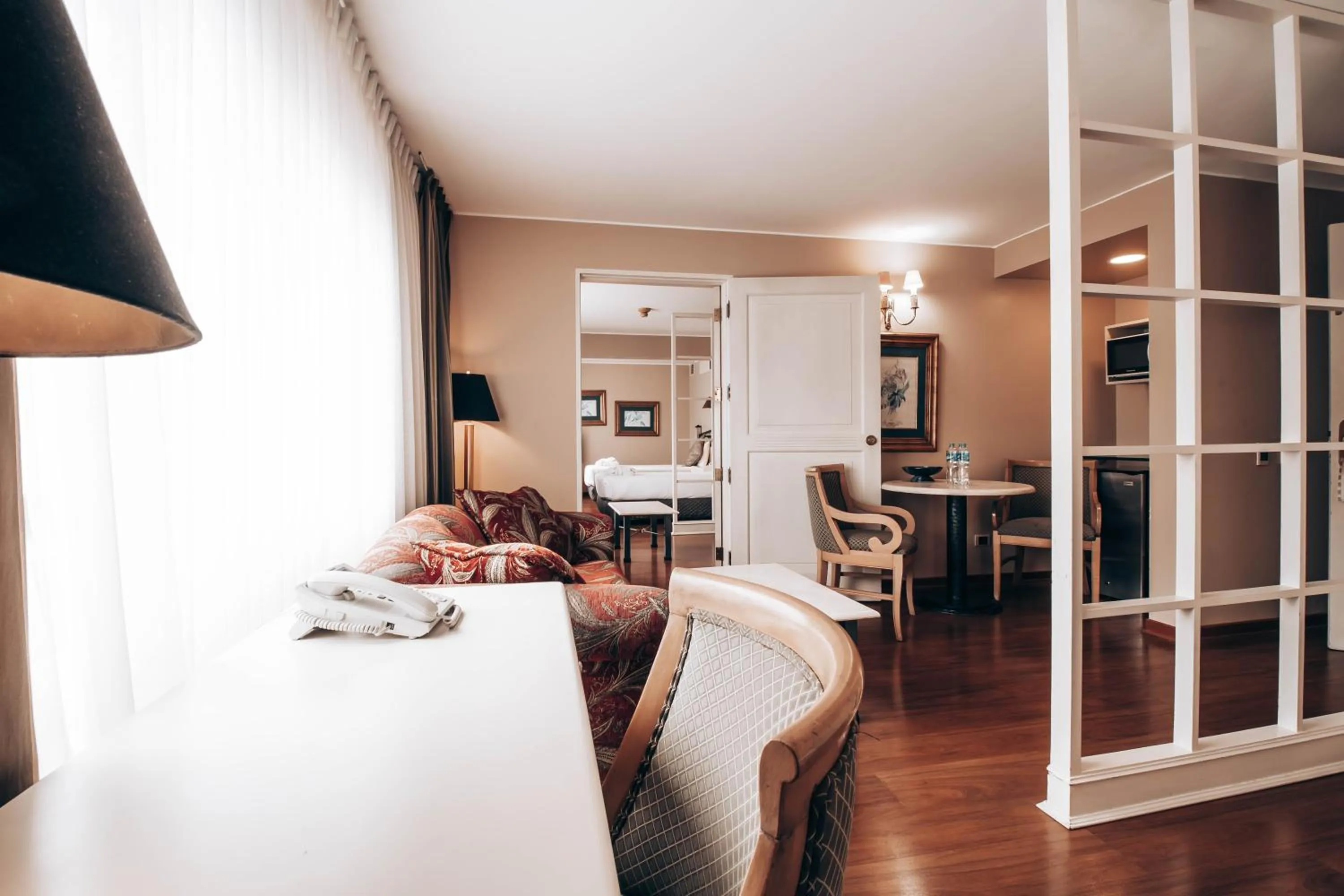 Photo of the whole room in Suites del Bosque Hotel