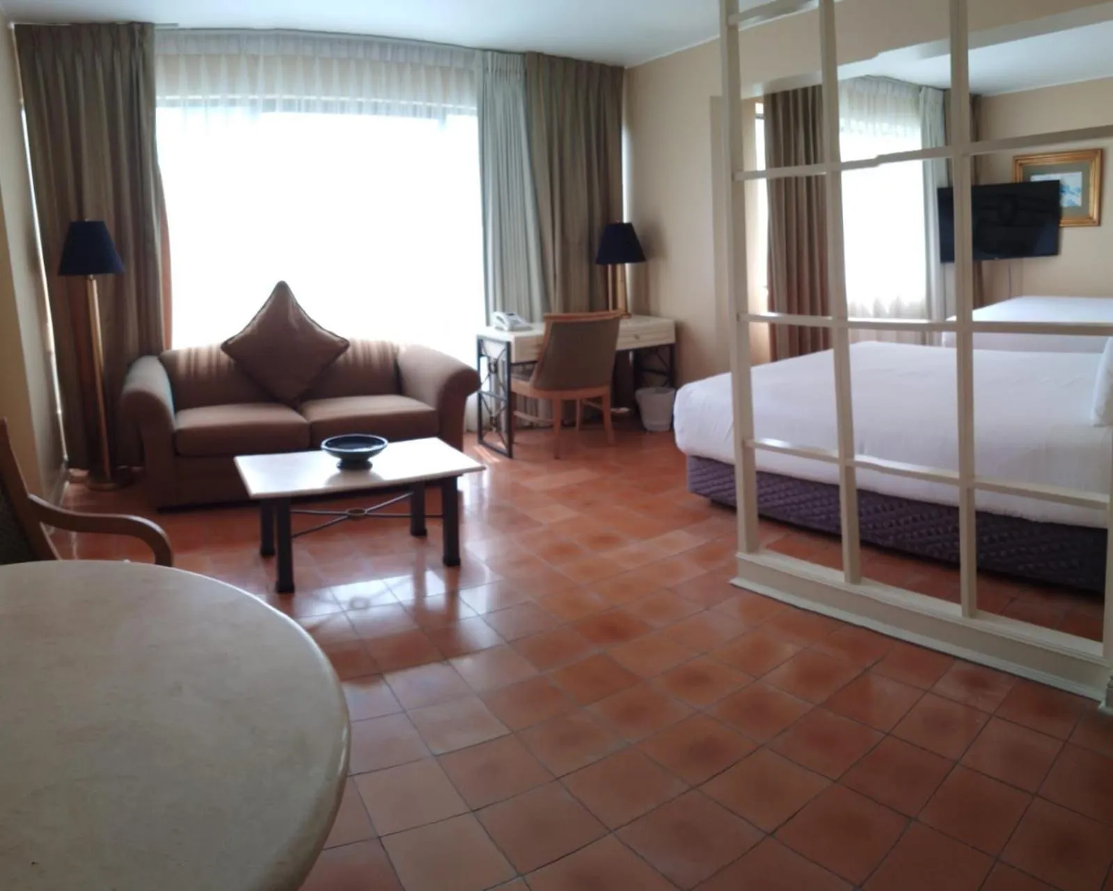 Bed in Suites del Bosque Hotel