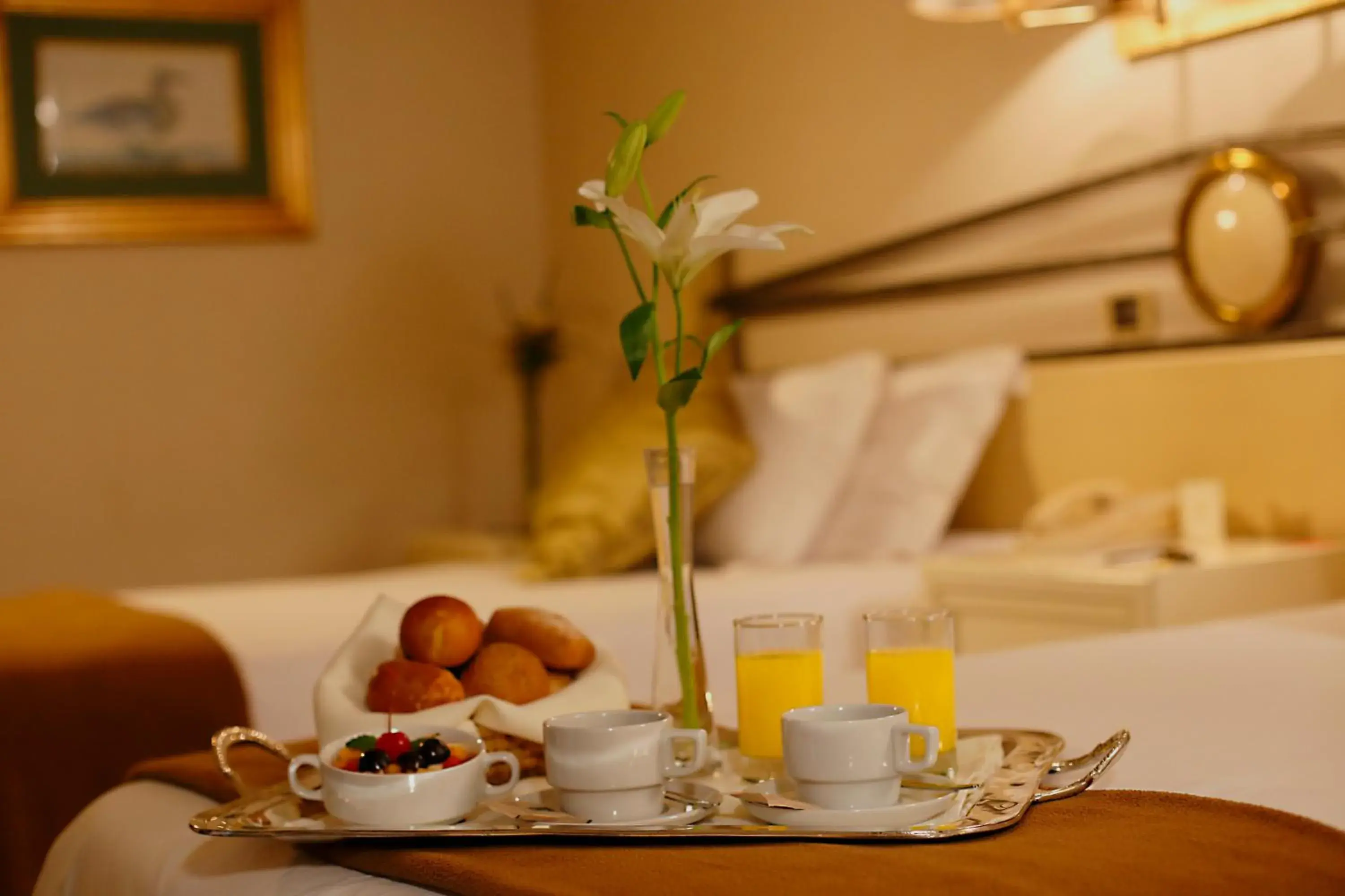 Food and drinks, Bed in Suites del Bosque Hotel Food and drinks, Bed in Suites del Bosque Hotel