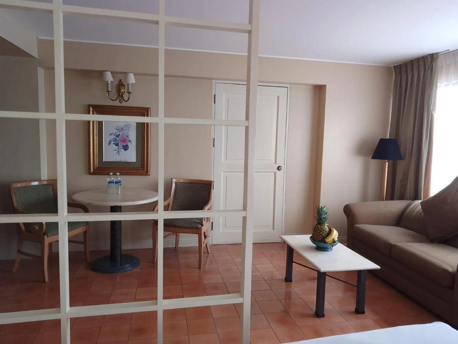 Seating area in Suites del Bosque Hotel