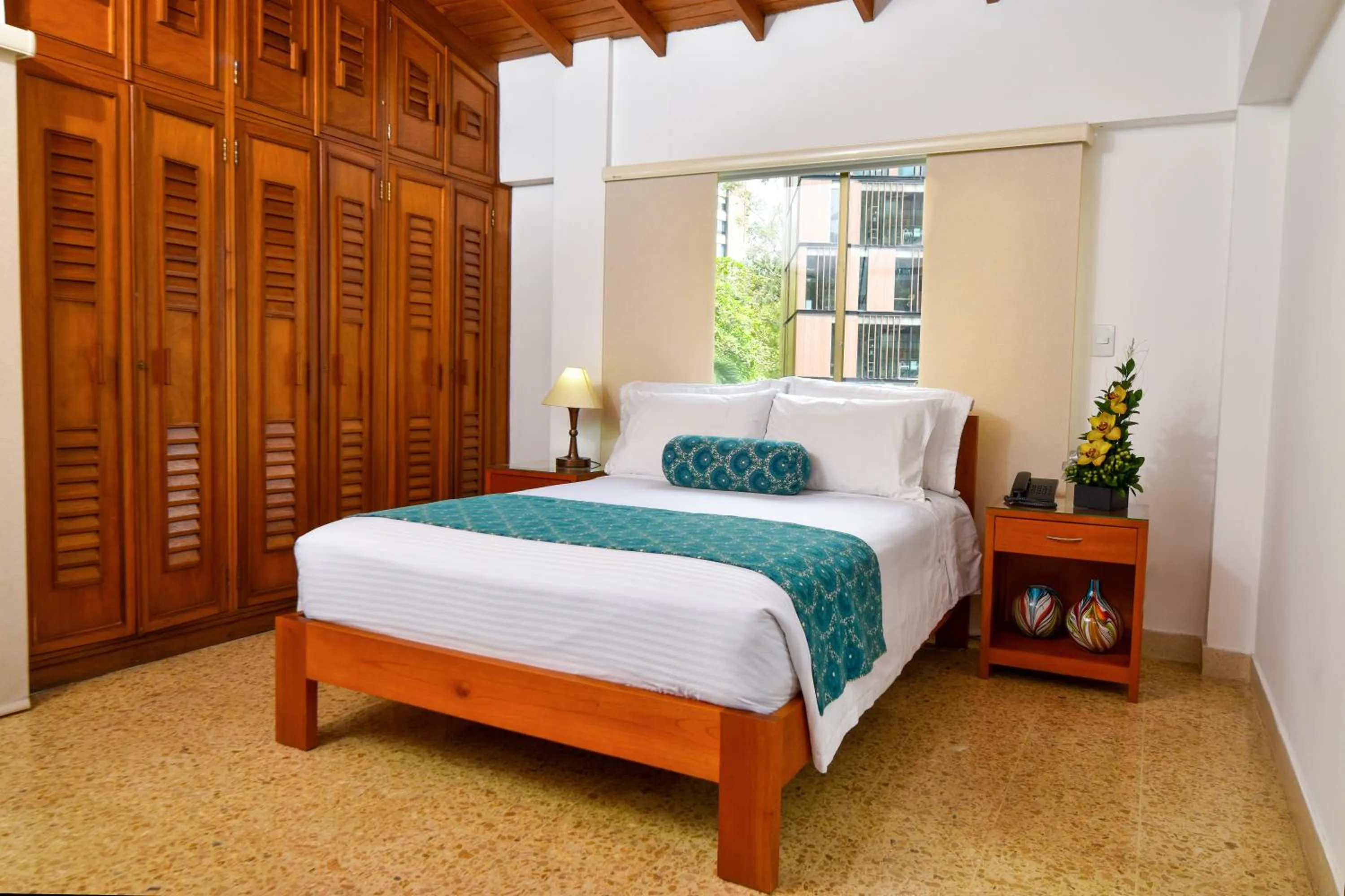 Bed in La Campana Hotel Boutique