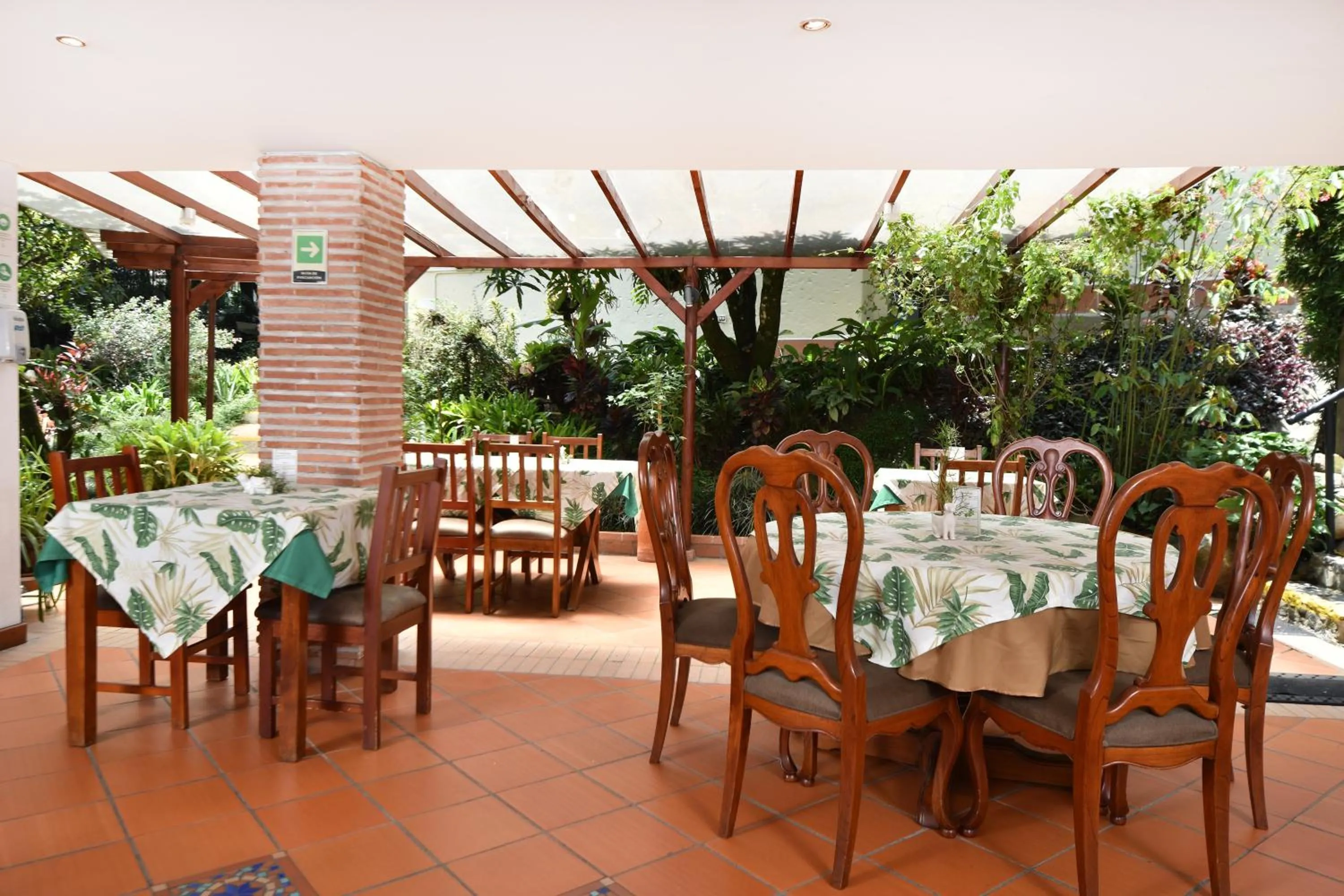 Patio in La Campana Hotel Boutique
