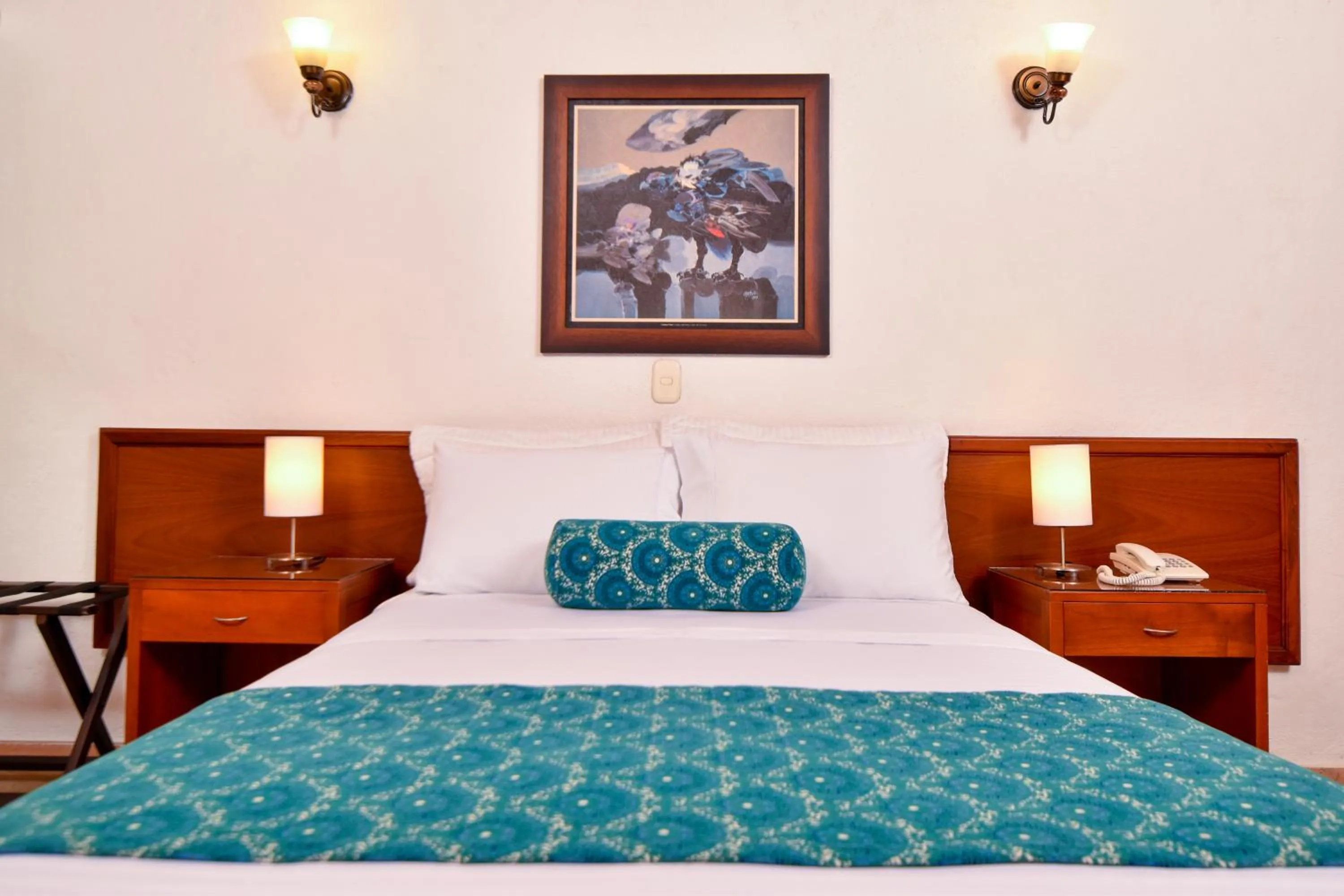 Bed in La Campana Hotel Boutique