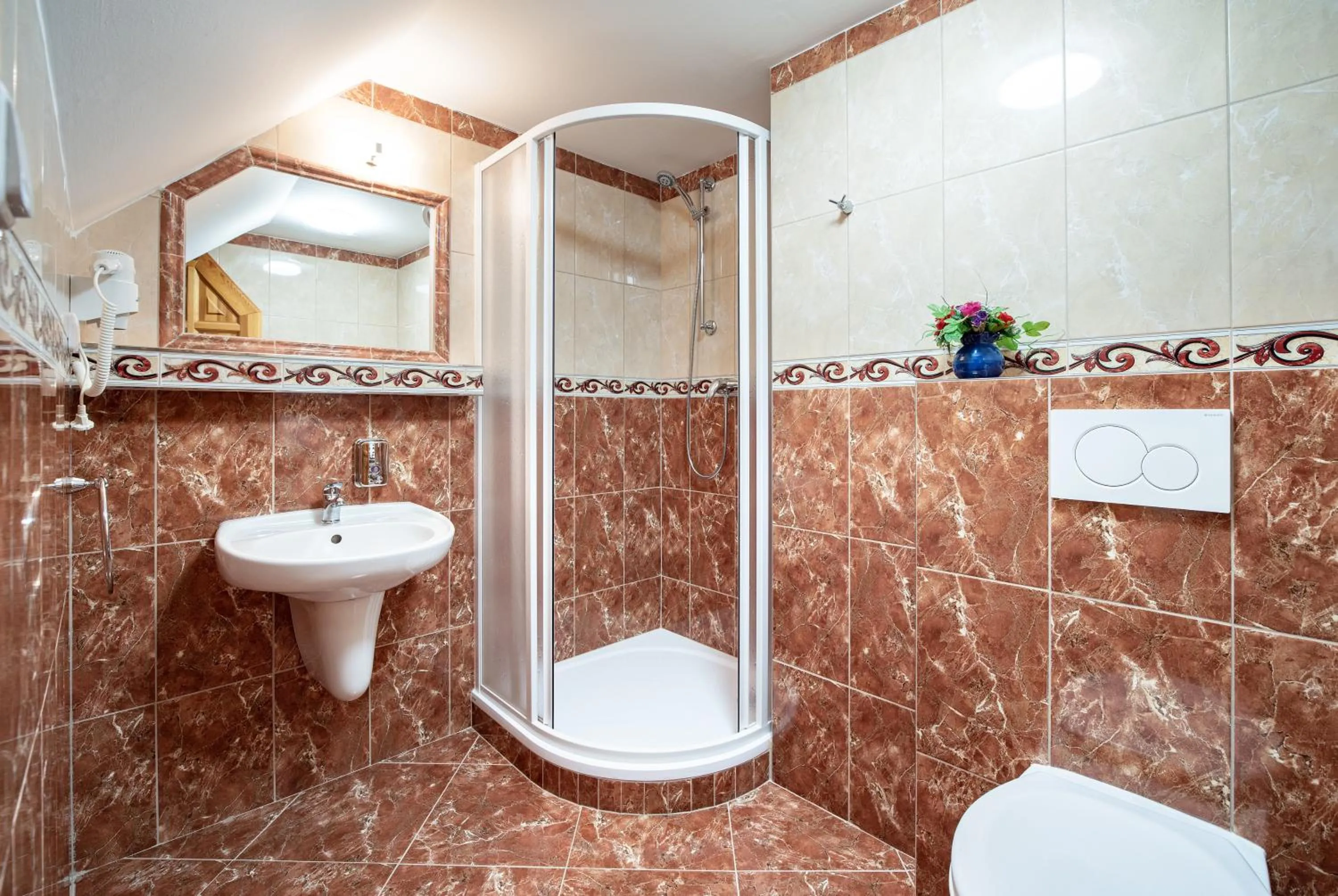 Bathroom in Hotel Resort Martin & Kristyna