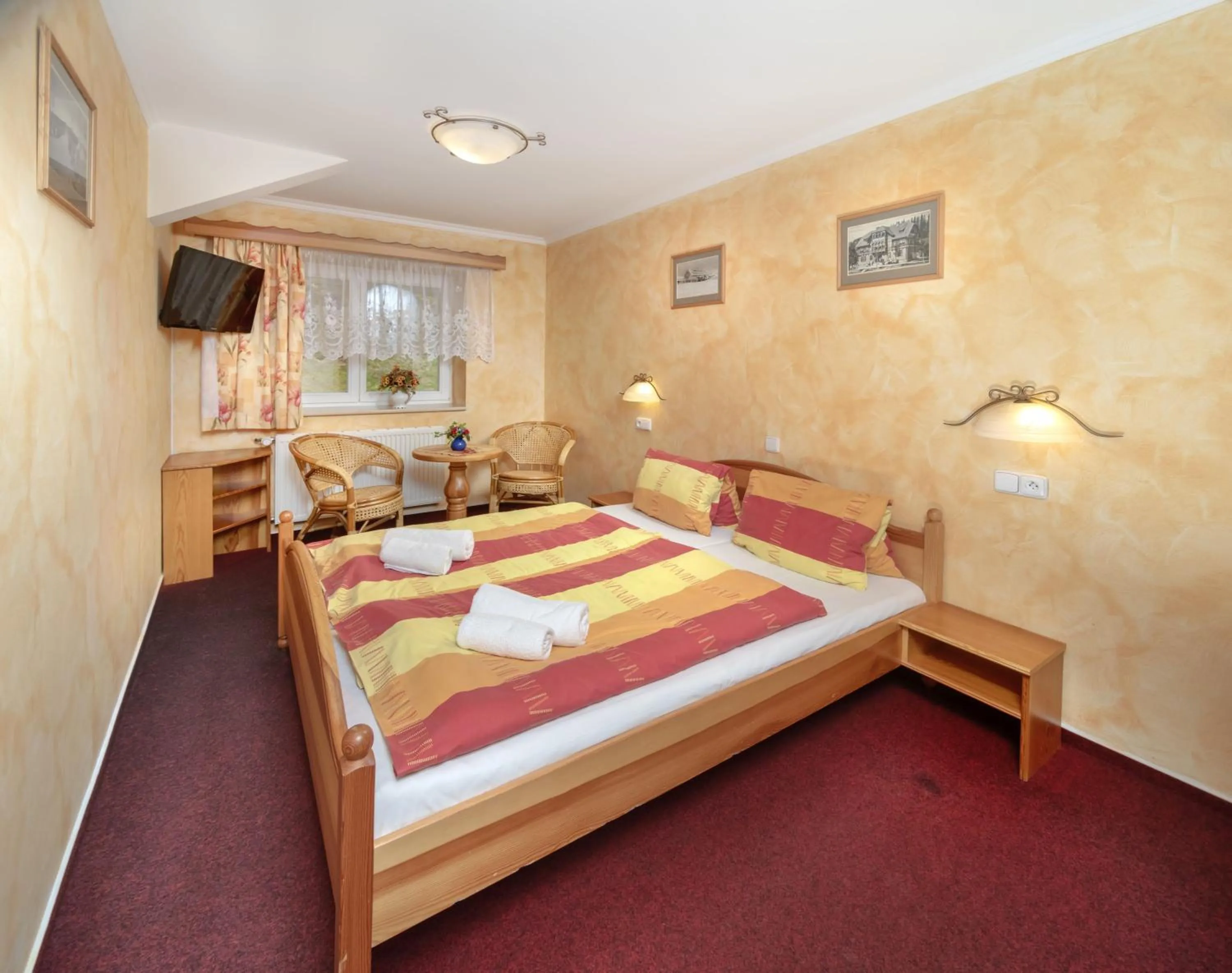 Bed in Hotel Resort Martin & Kristyna