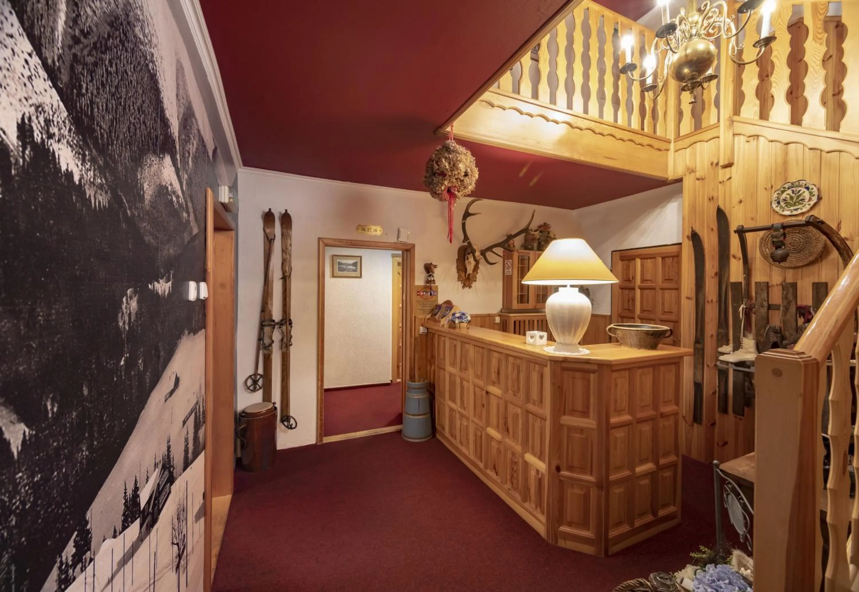 Lobby or reception in Hotel Resort Martin & Kristyna