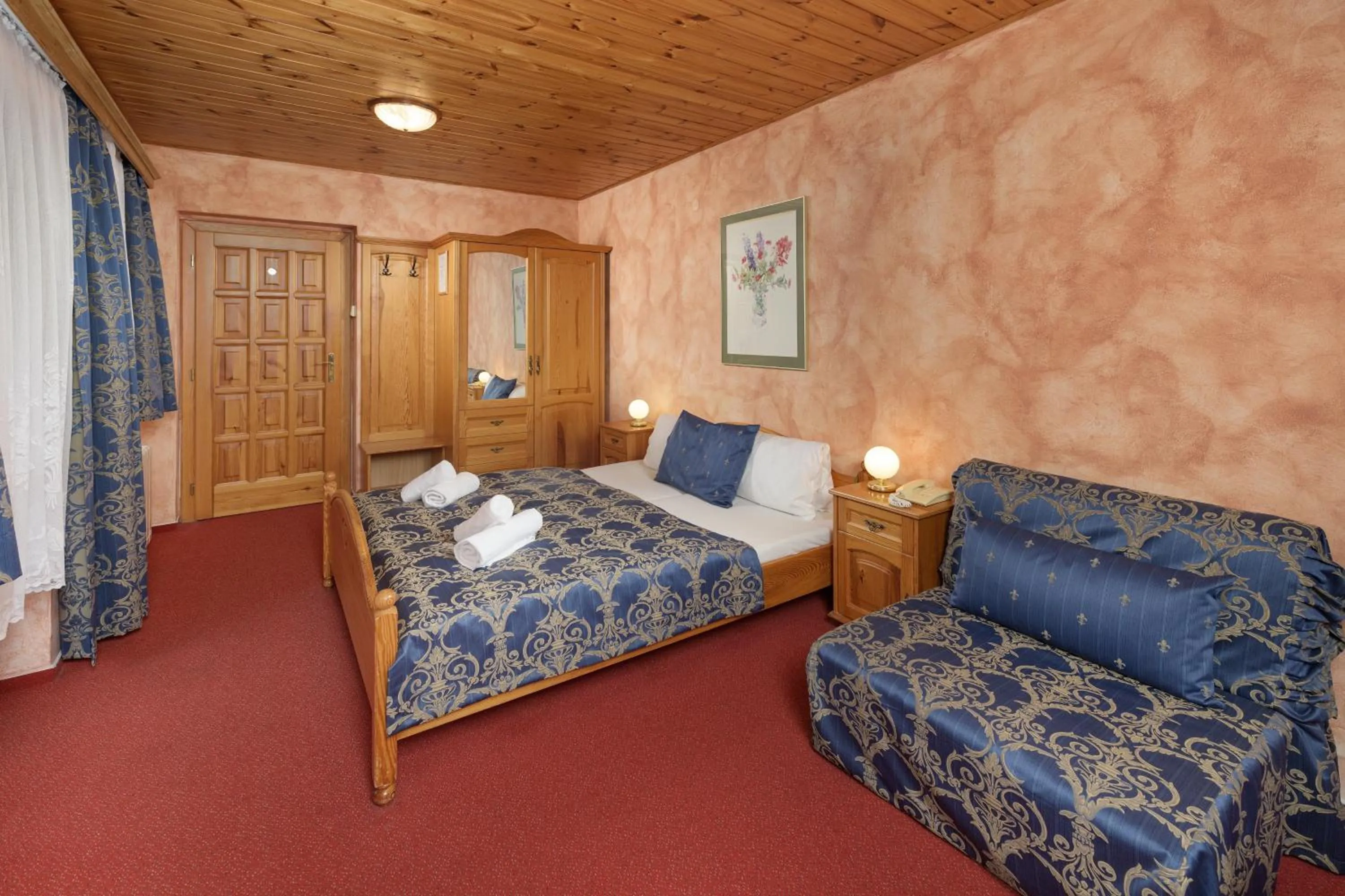 towels, Bed in Hotel Resort Martin & Kristyna