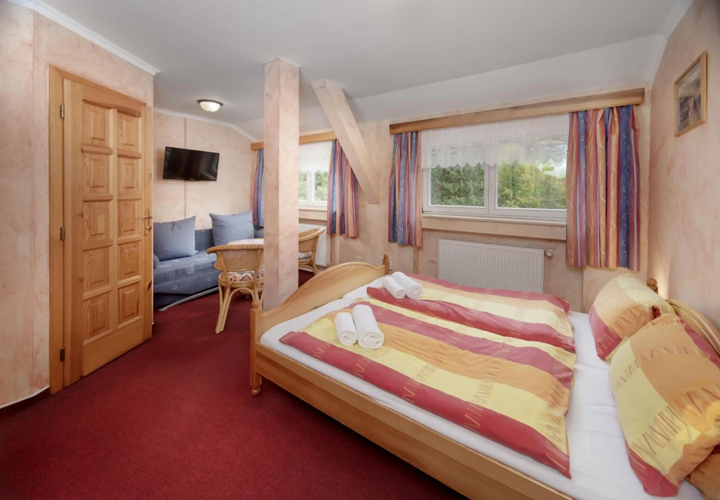 Bed in Hotel Resort Martin & Kristyna