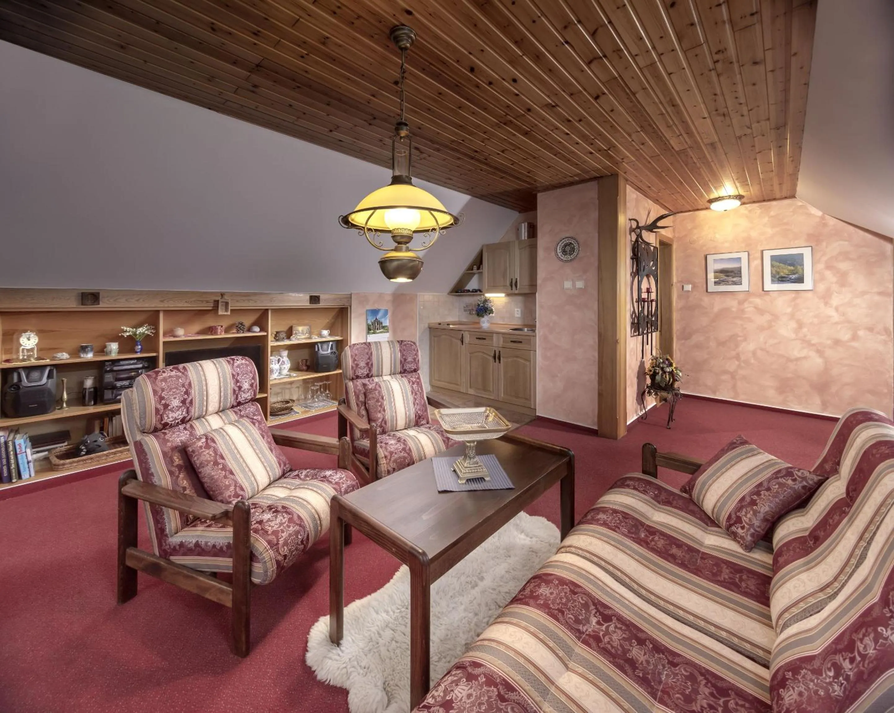 Living room in Hotel Resort Martin & Kristyna