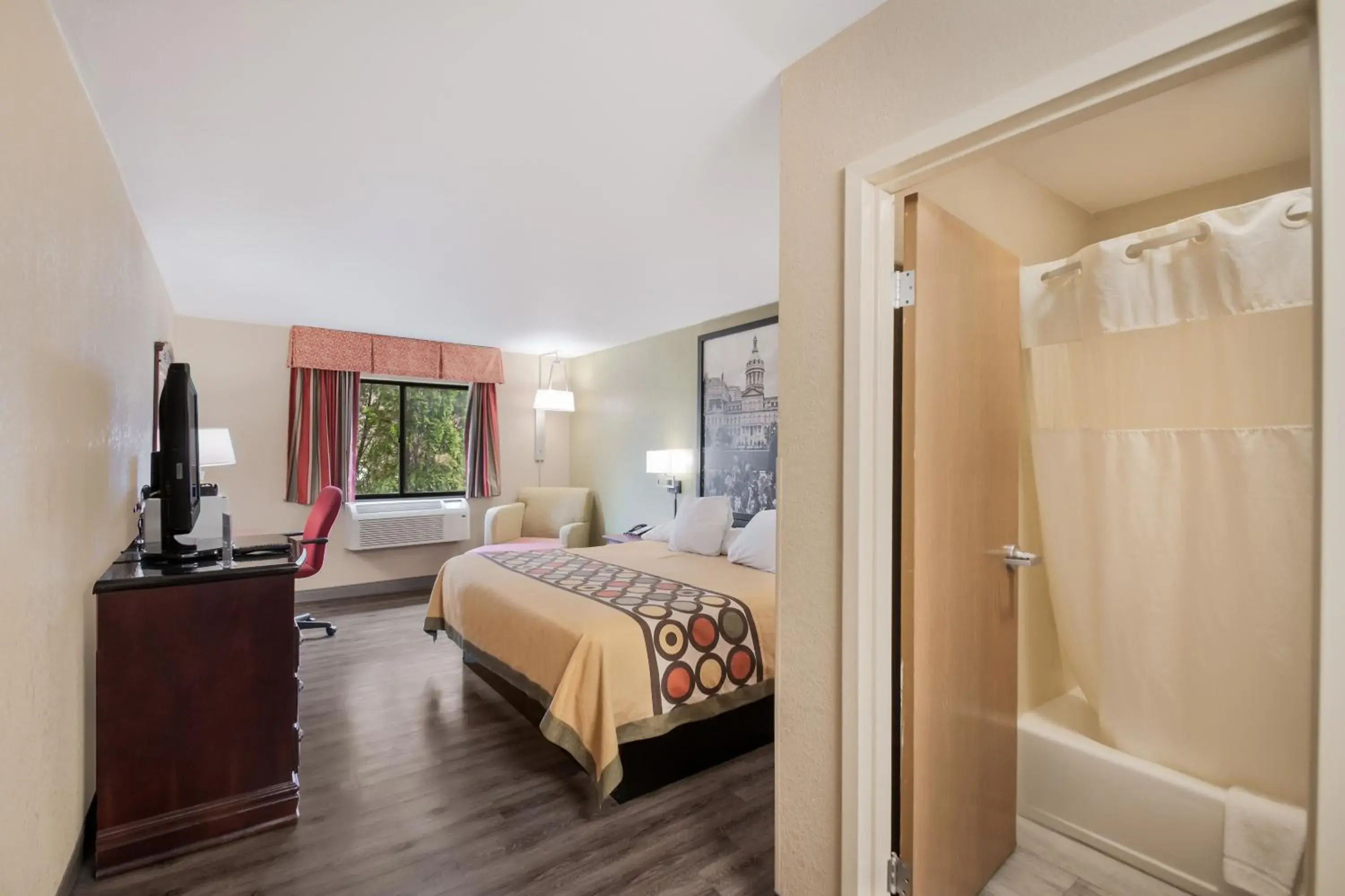 Bed in Red Carpet Inn-Indian Head Bed in Red Carpet Inn-Indian Head