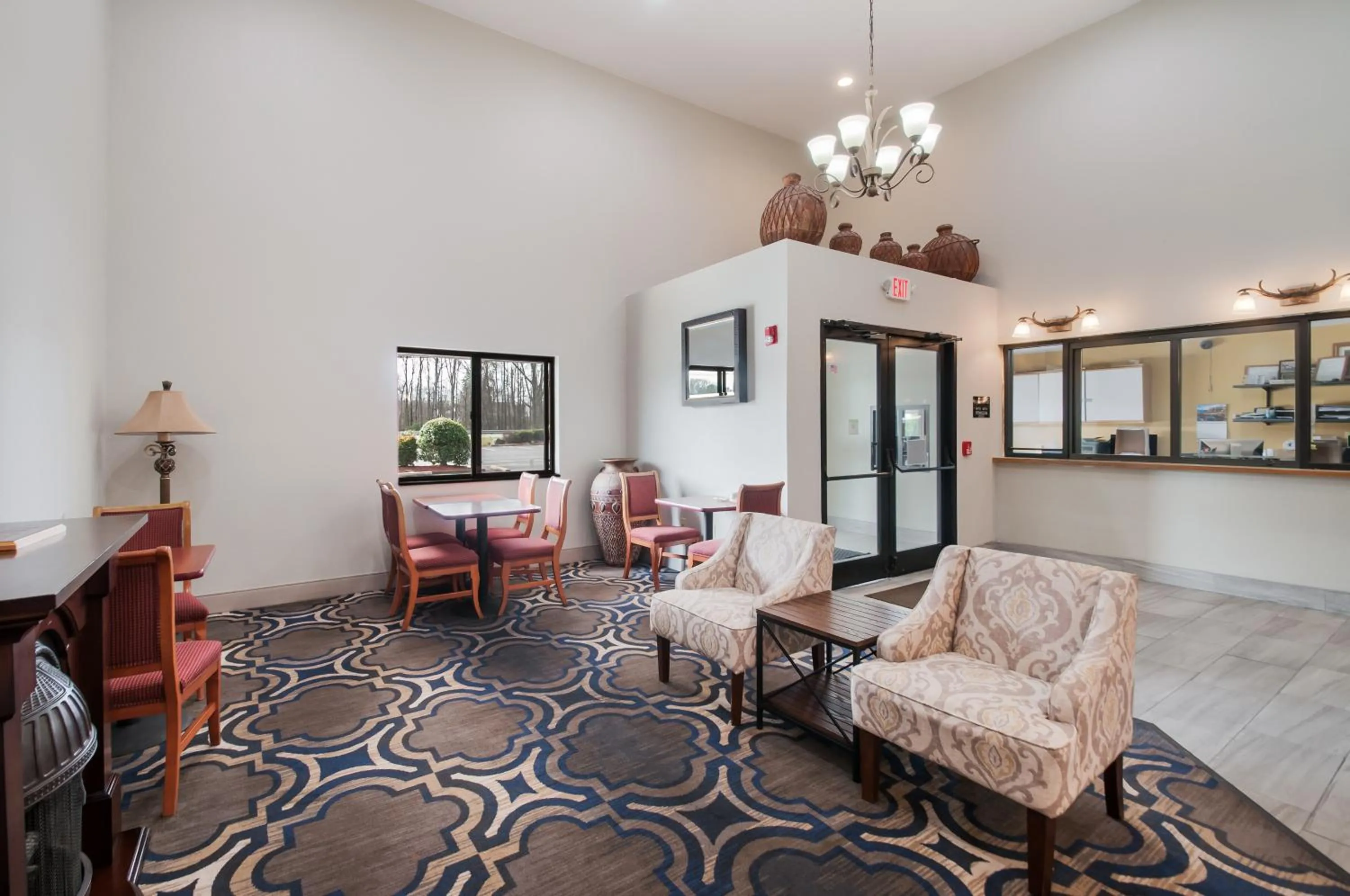 Lobby or reception in Red Carpet Inn-Indian Head