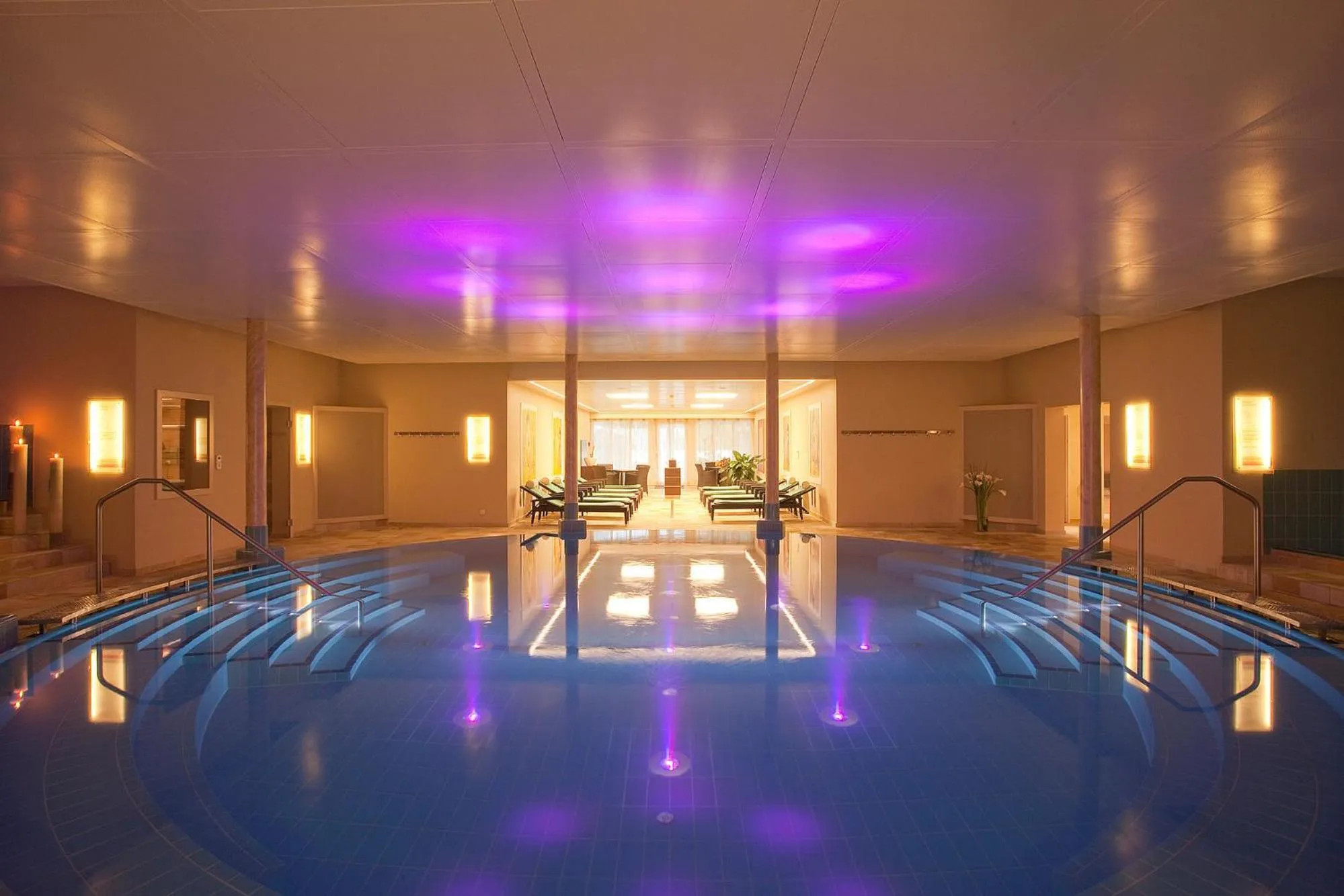 Hot Spring Bath in Swiss Holiday Park Resort