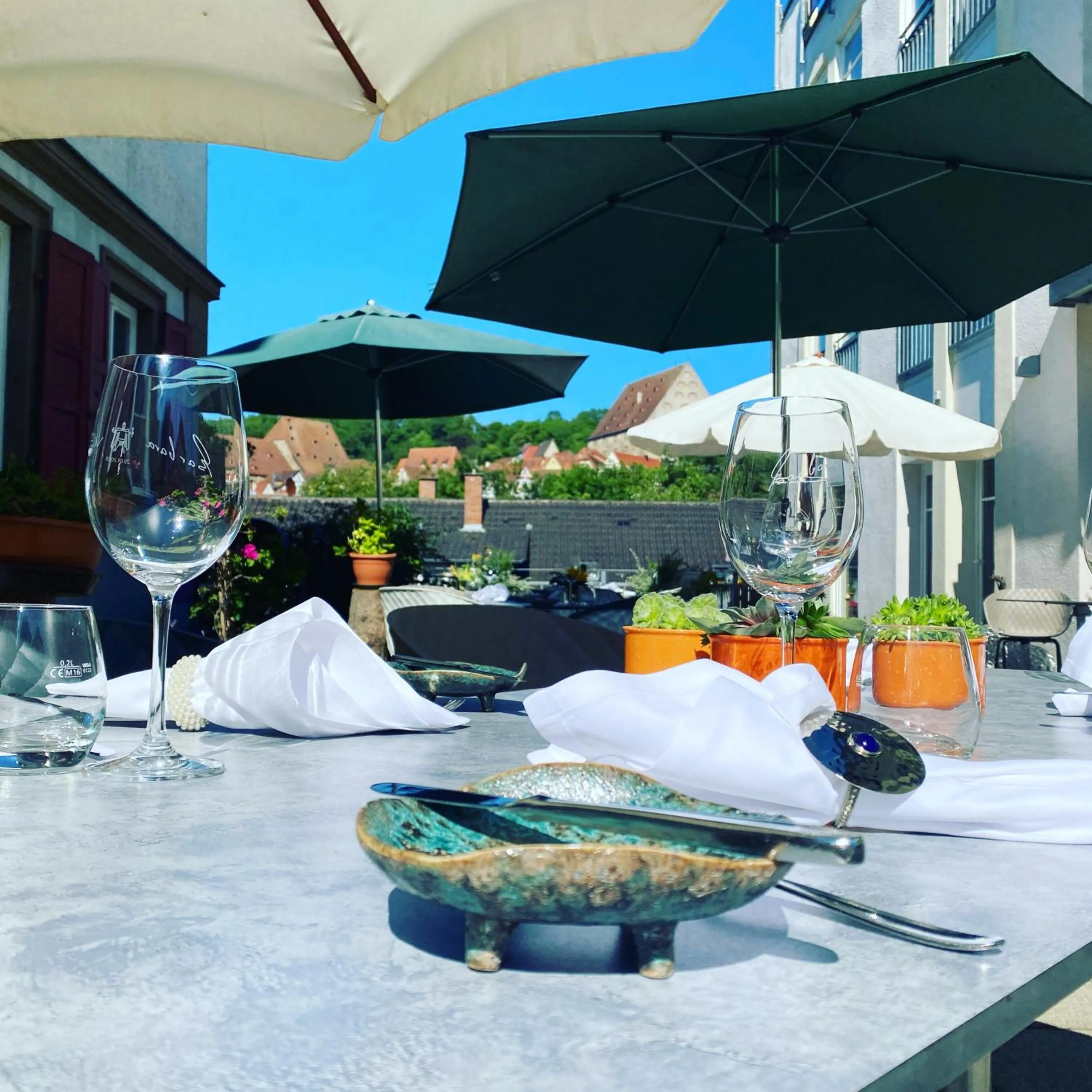 Balcony/Terrace in Hotel Kronprinz