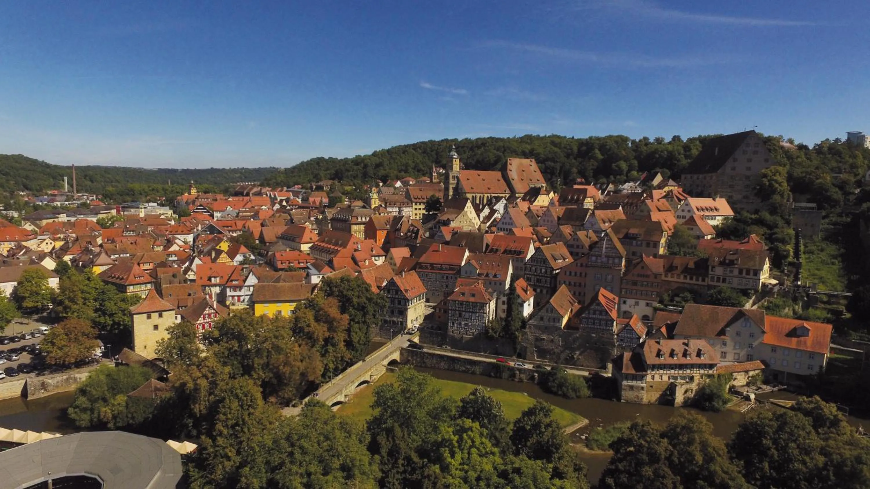Natural landscape in Hotel Kronprinz