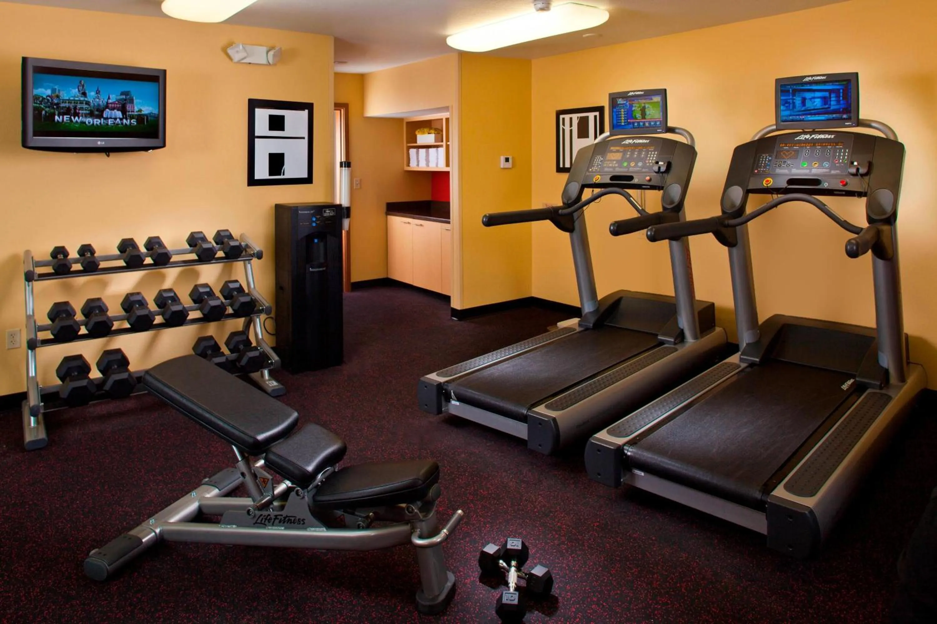 Fitness centre/facilities in TownePlace Suites New Orleans Metairie
