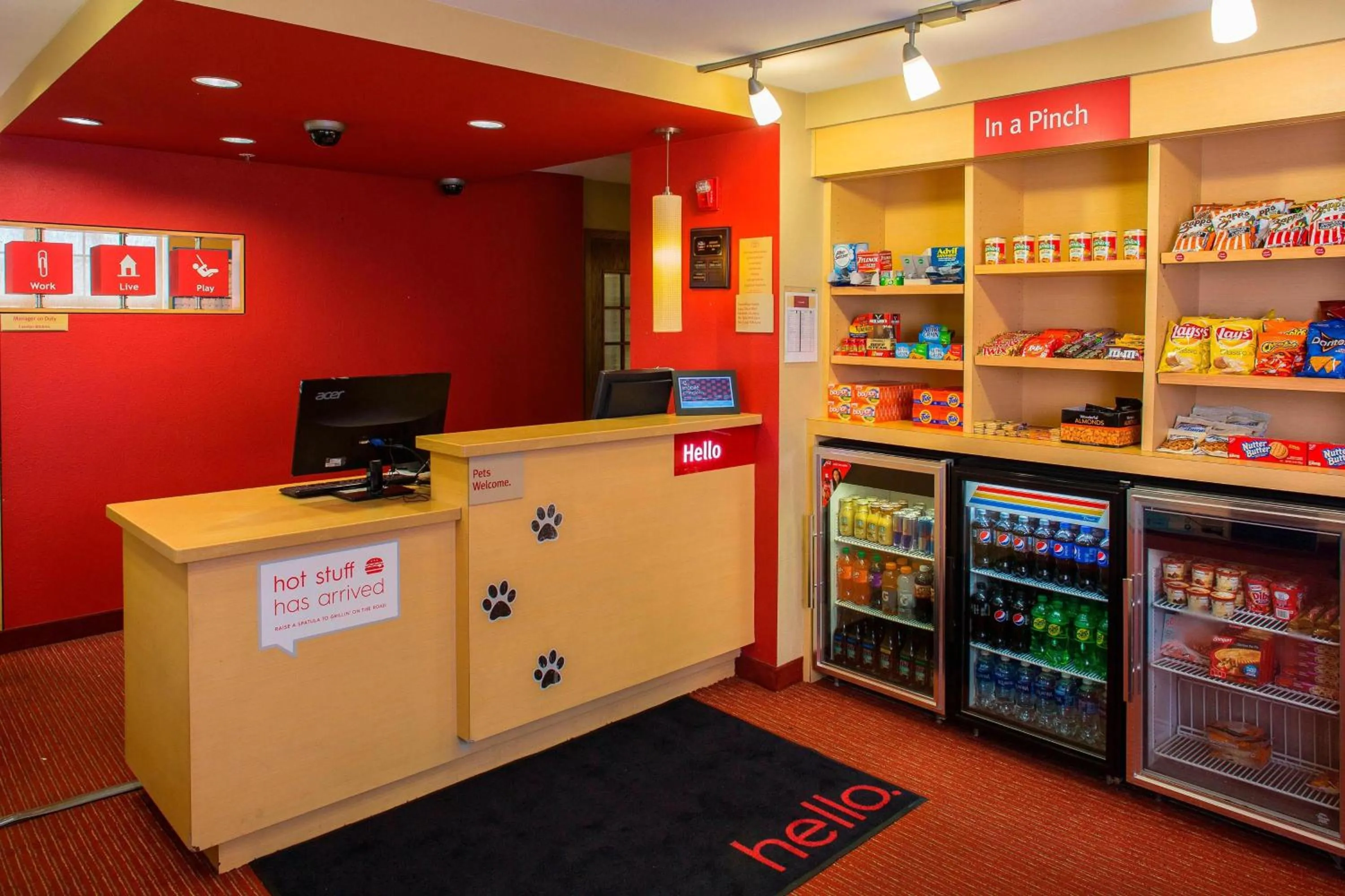 Lobby or reception in TownePlace Suites New Orleans Metairie