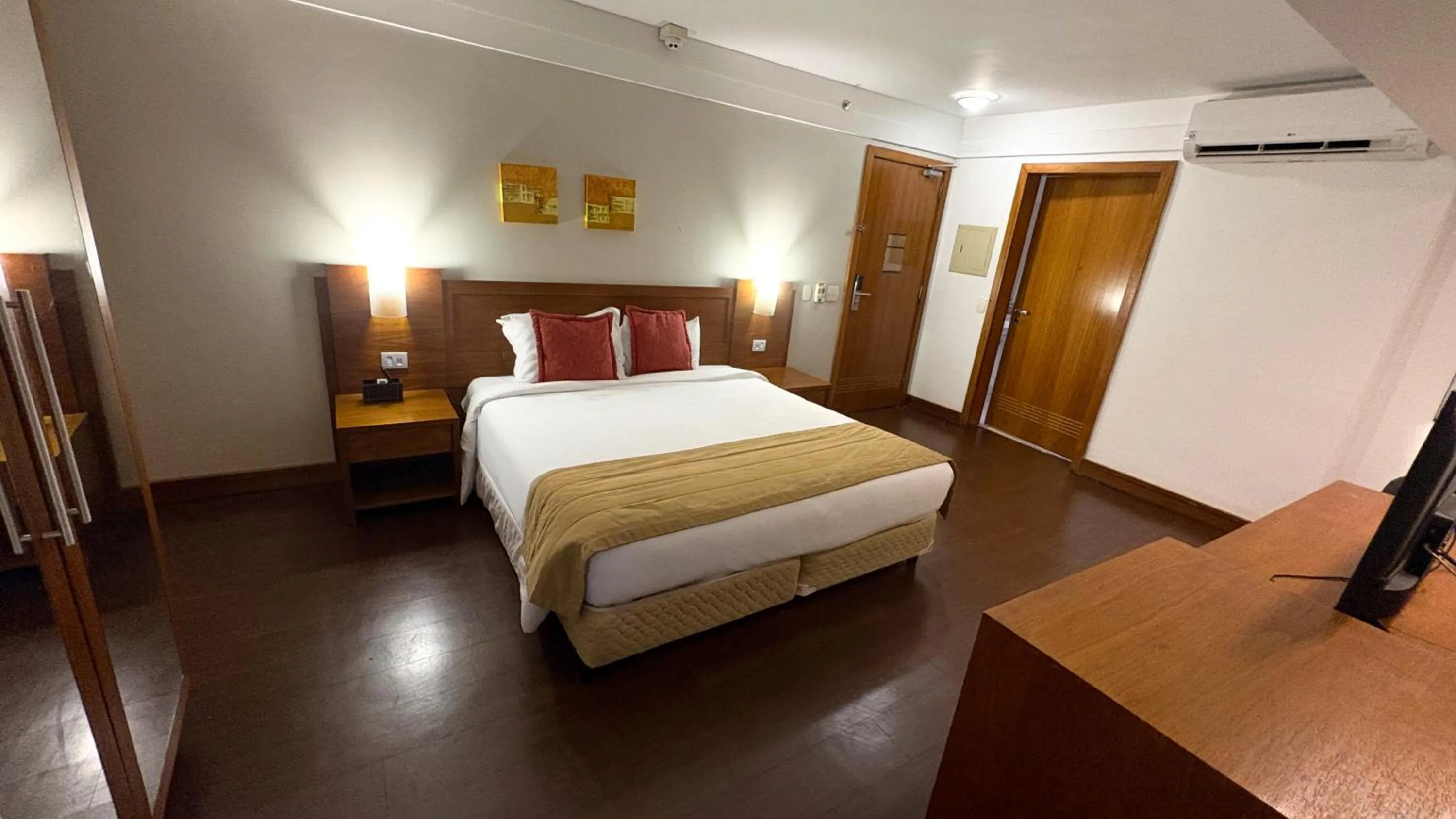 Bed in Slaviero Porto Alegre Moinhos