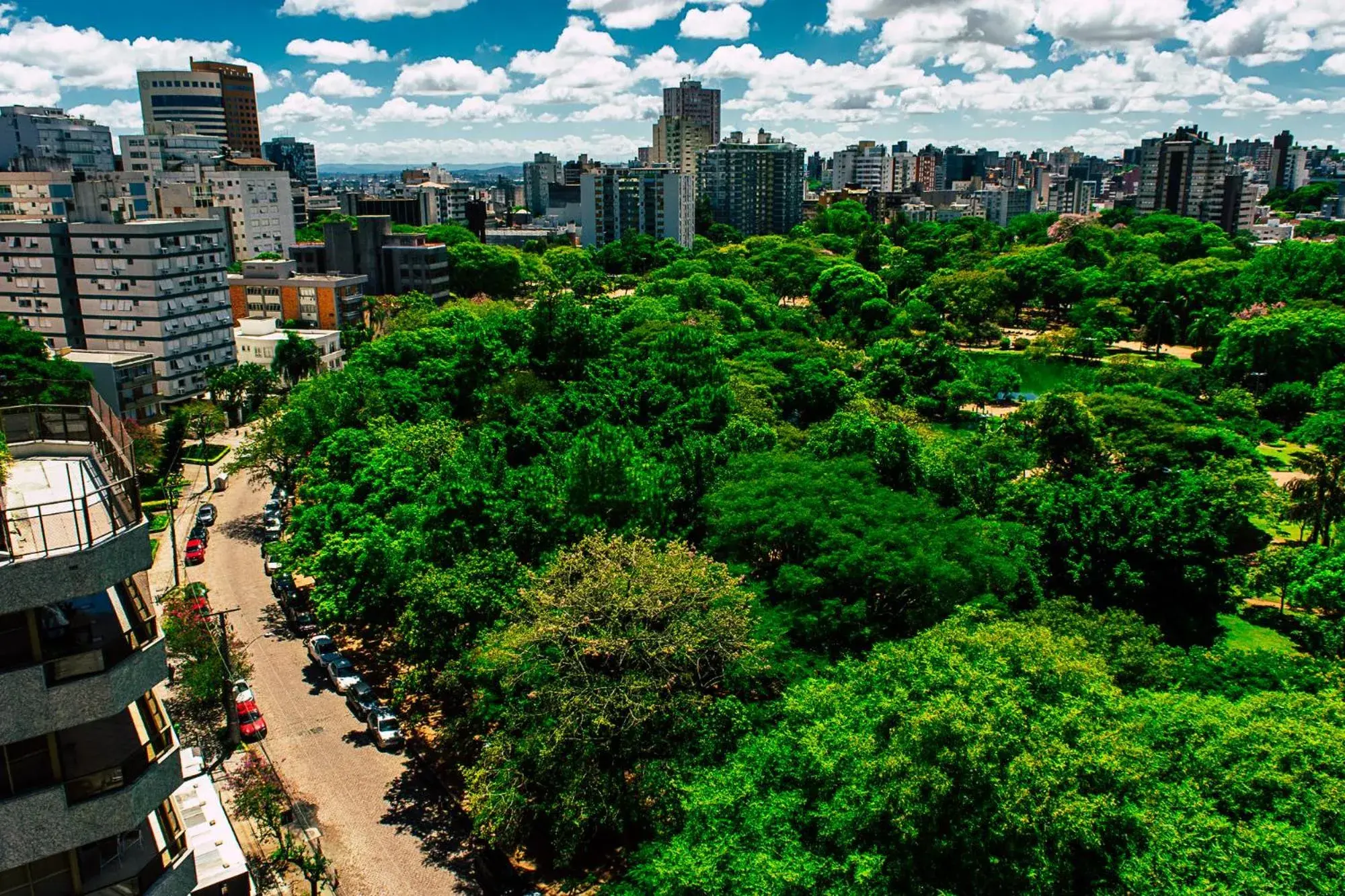 Bird's eye view in Slaviero Porto Alegre Moinhos Bird's eye view in Slaviero Porto Alegre Moinhos