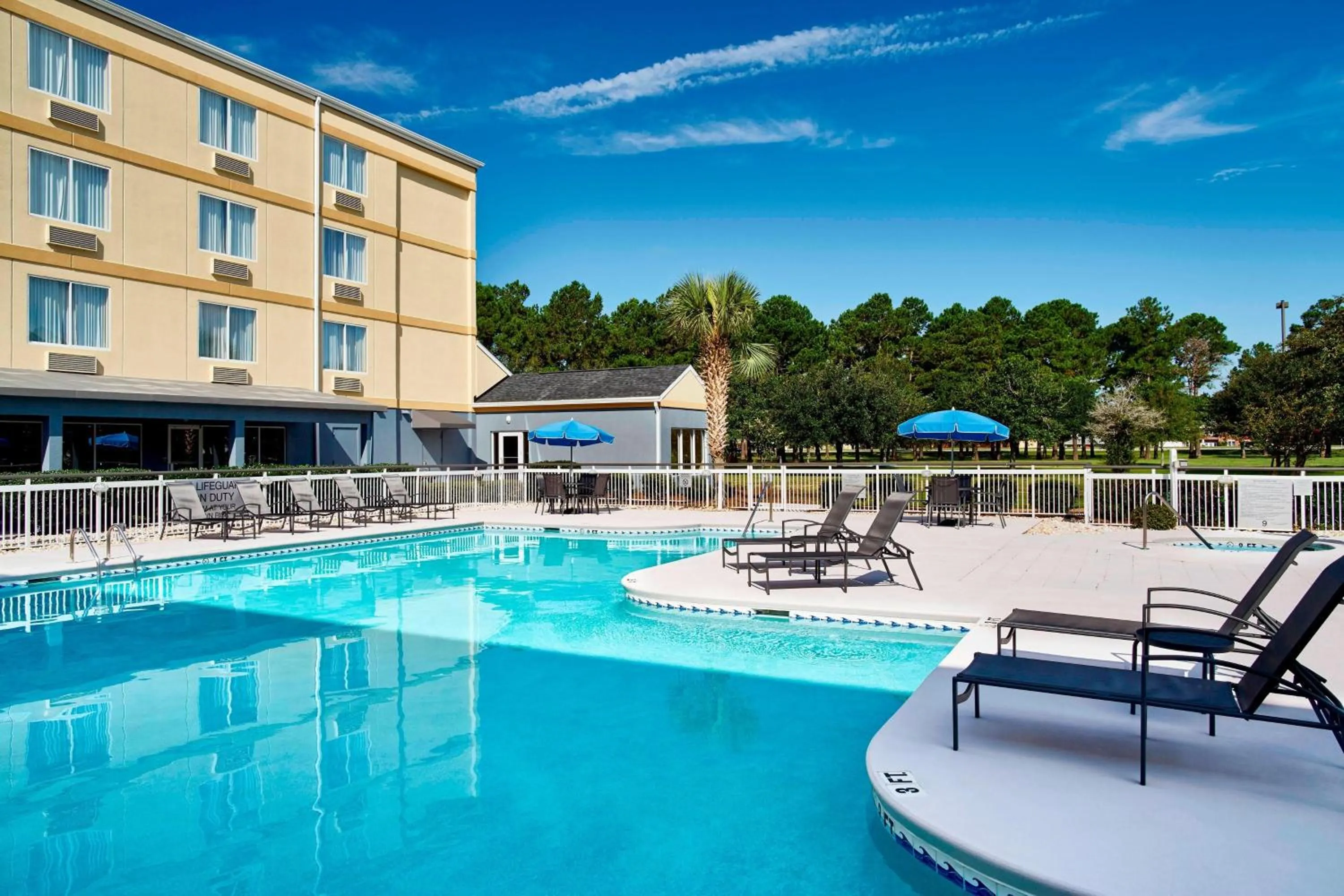 Swimming pool in Fairfield Inn Myrtle Beach Broadway at the Beach