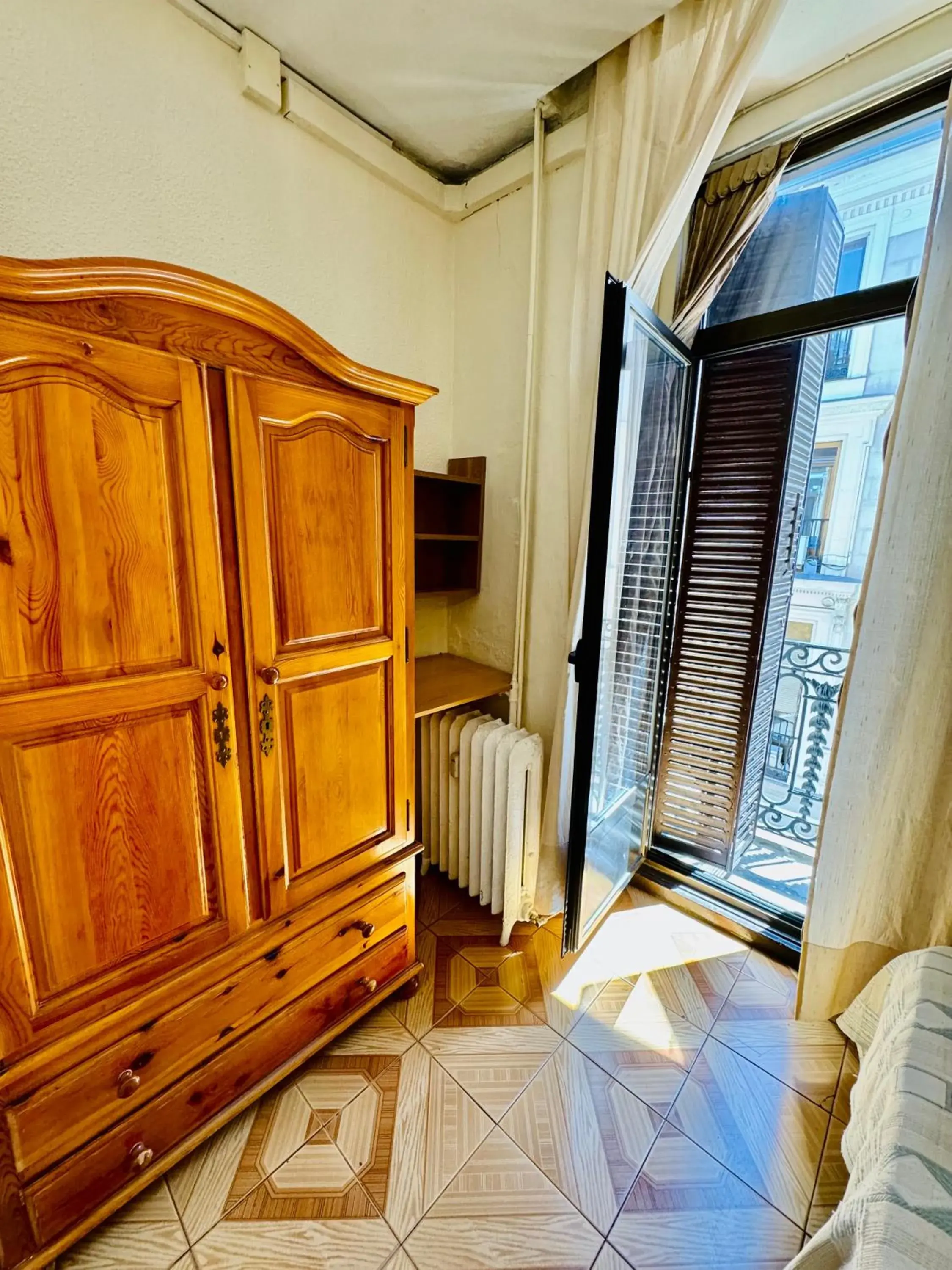 Bed in Hostal Fuentesol Bed in Hostal Fuentesol