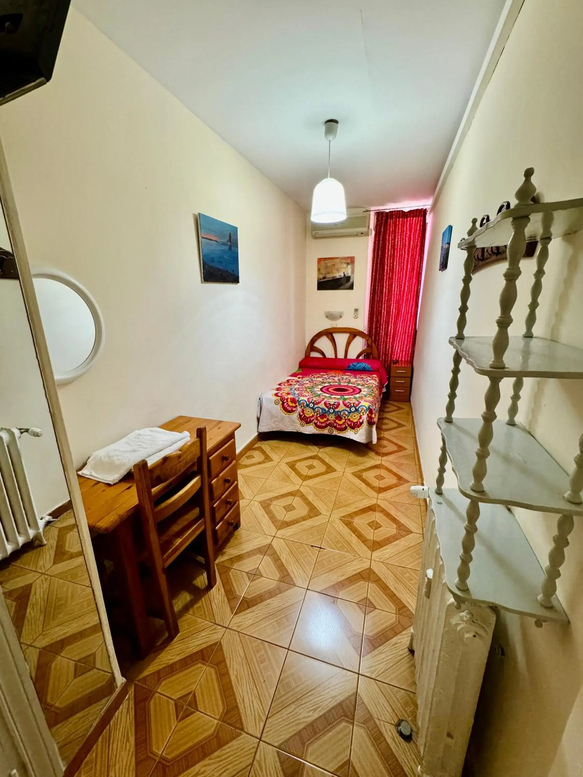 Bed in Hostal Fuentesol Bed in Hostal Fuentesol