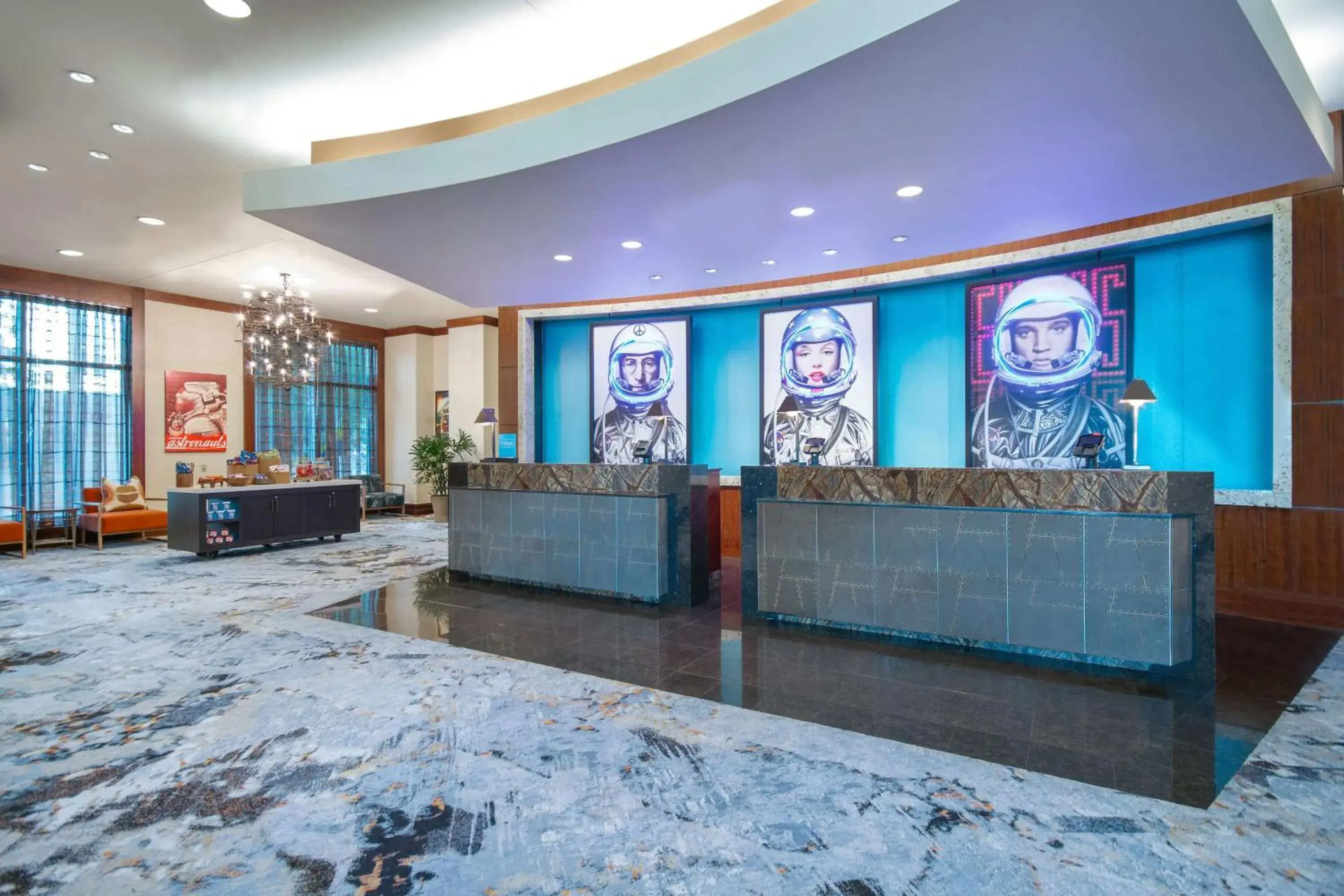 Lobby or reception in Embassy Suites Houston - Downtown Lobby or reception in Embassy Suites Houston - Downtown