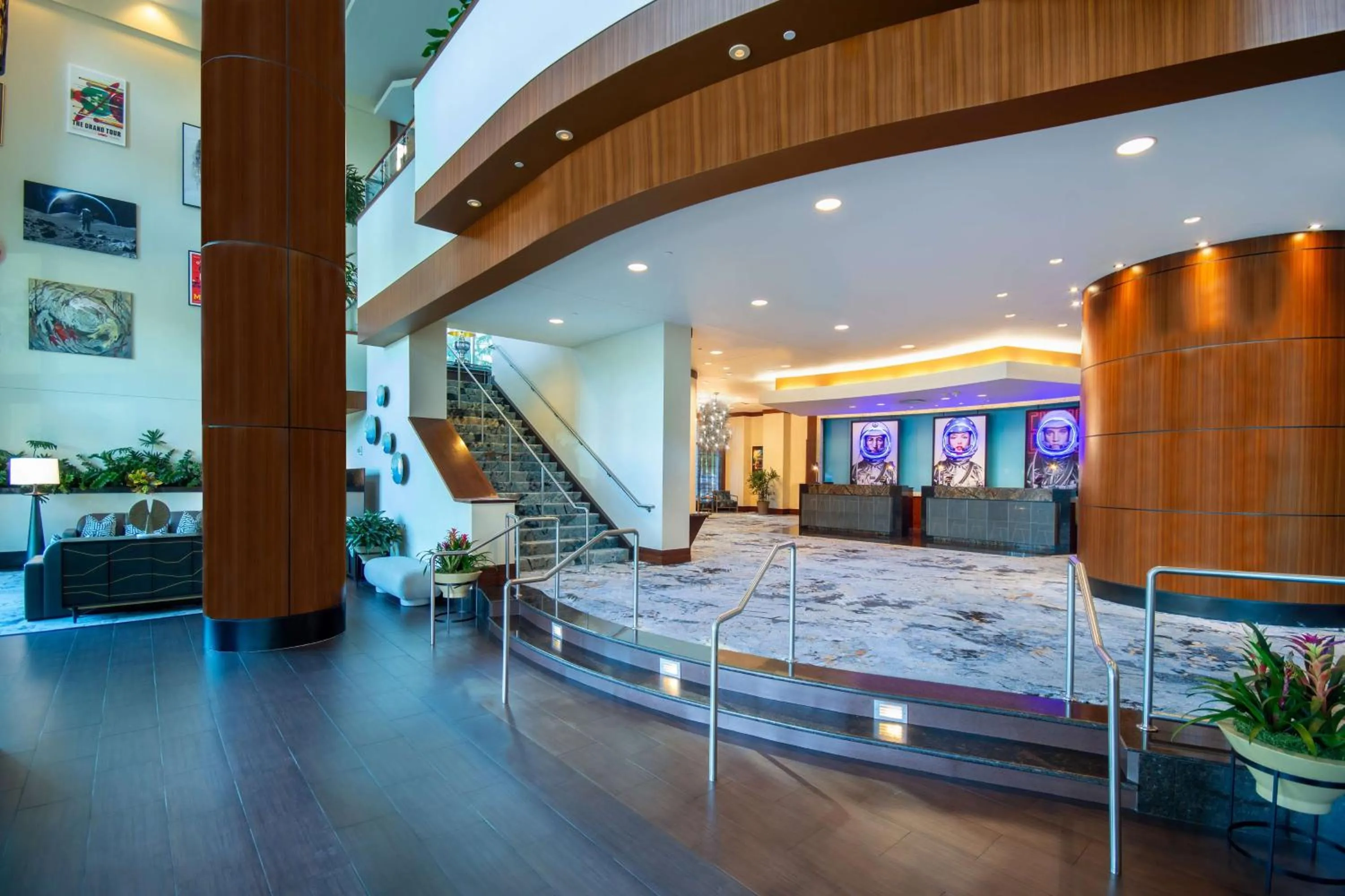 Lobby or reception in Embassy Suites Houston - Downtown