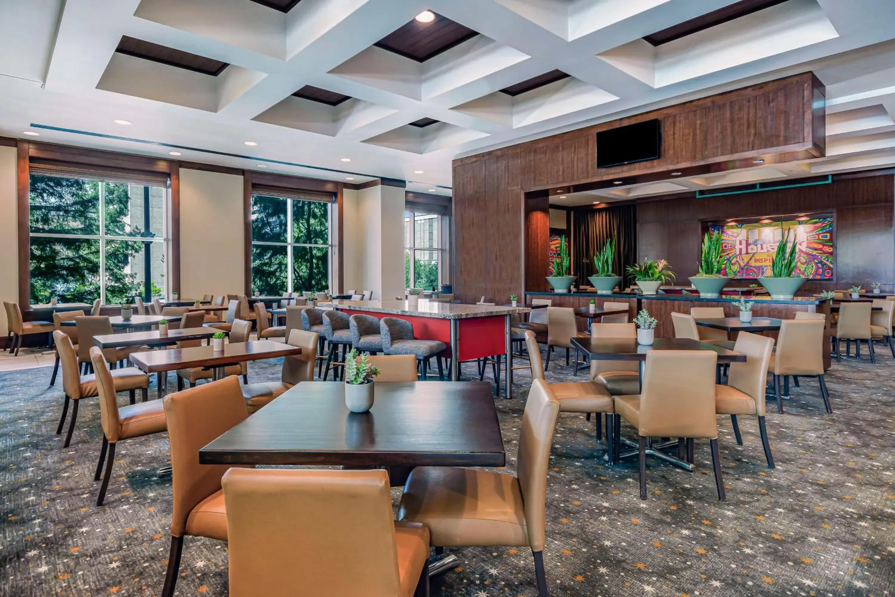 Restaurant/places to eat in Embassy Suites Houston - Downtown Restaurant/places to eat in Embassy Suites Houston - Downtown
