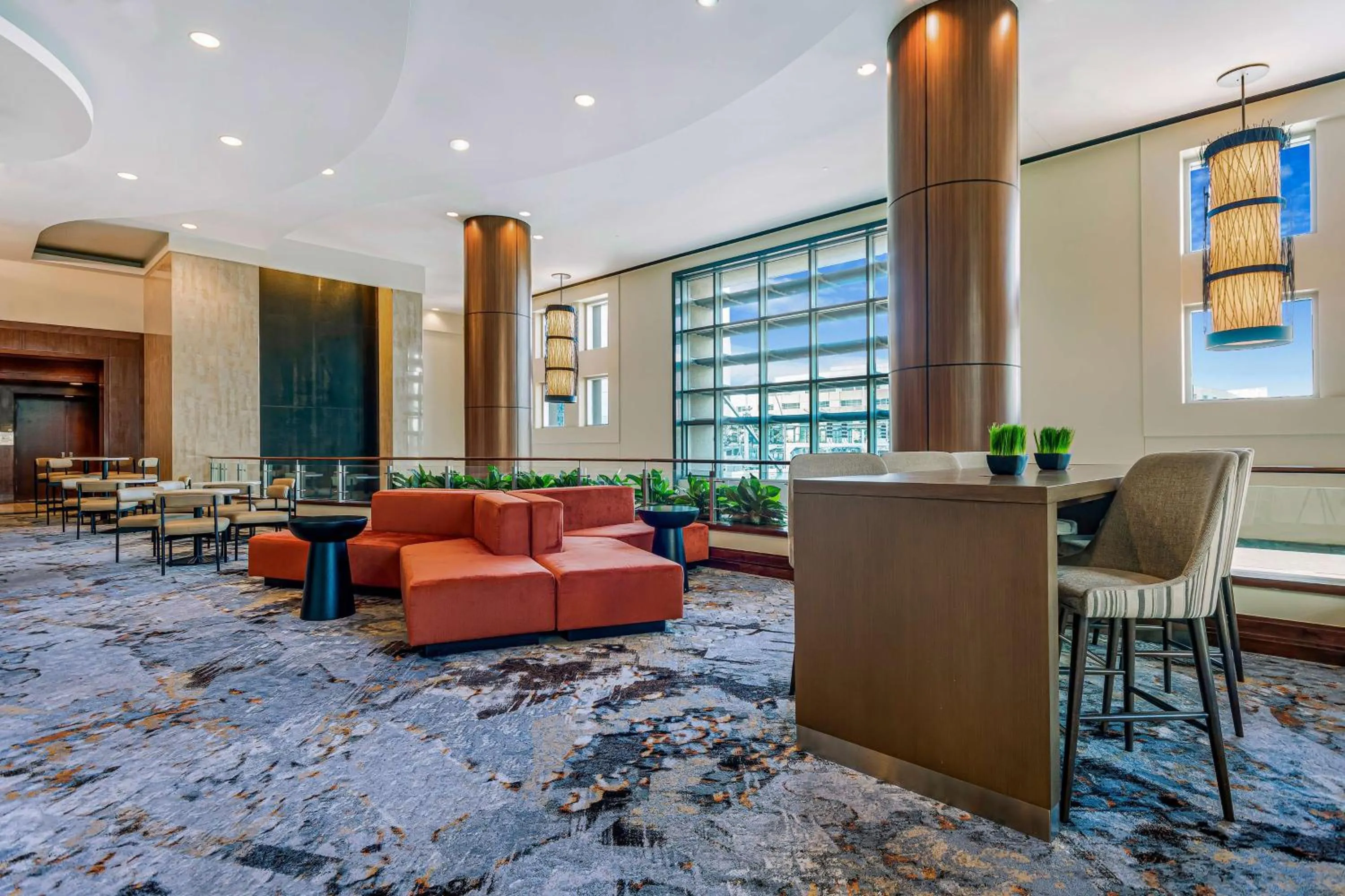 Lobby or reception in Embassy Suites Houston - Downtown