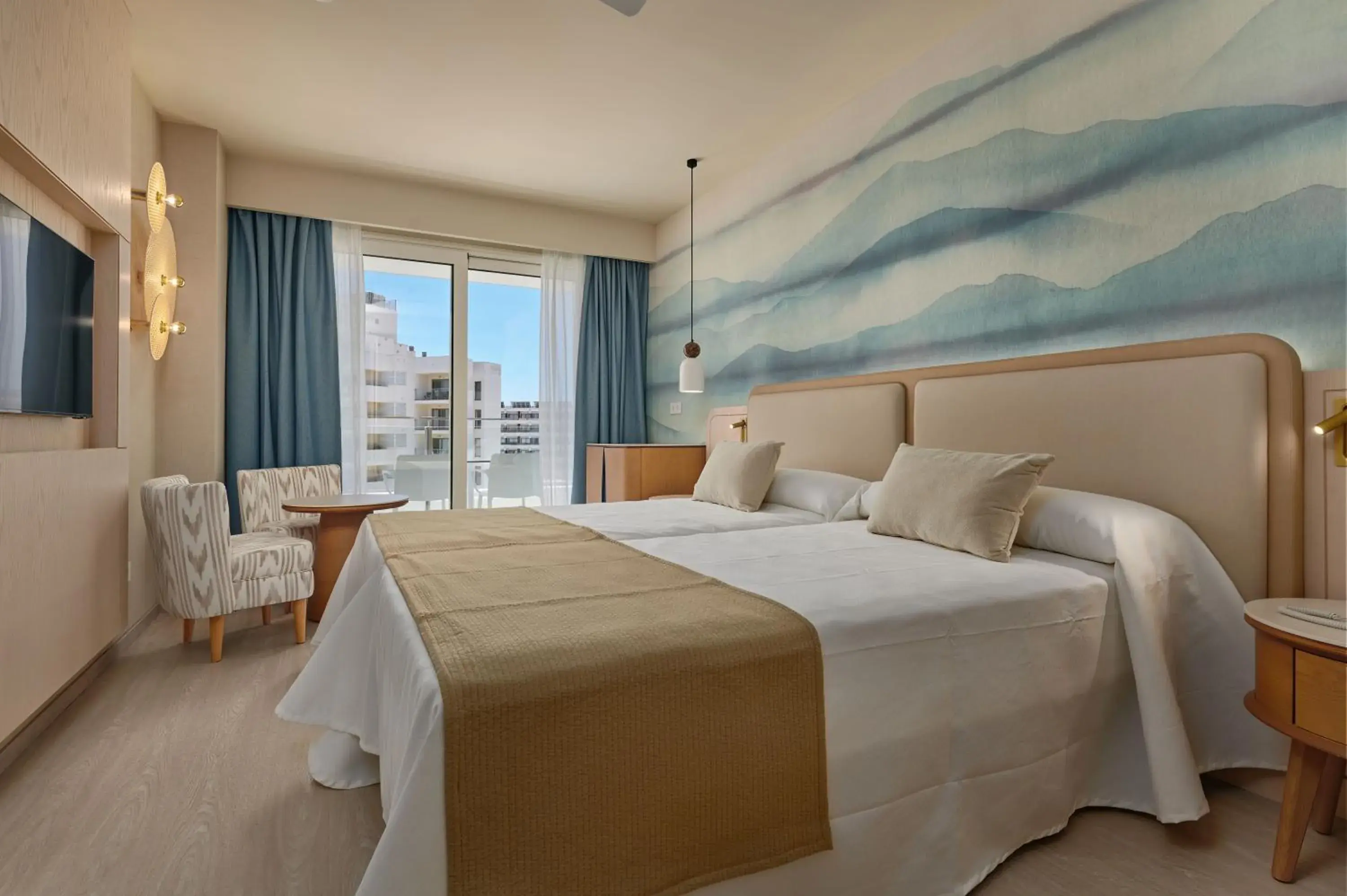 Bed in Hipotels Flamenco Bed in Hipotels Flamenco