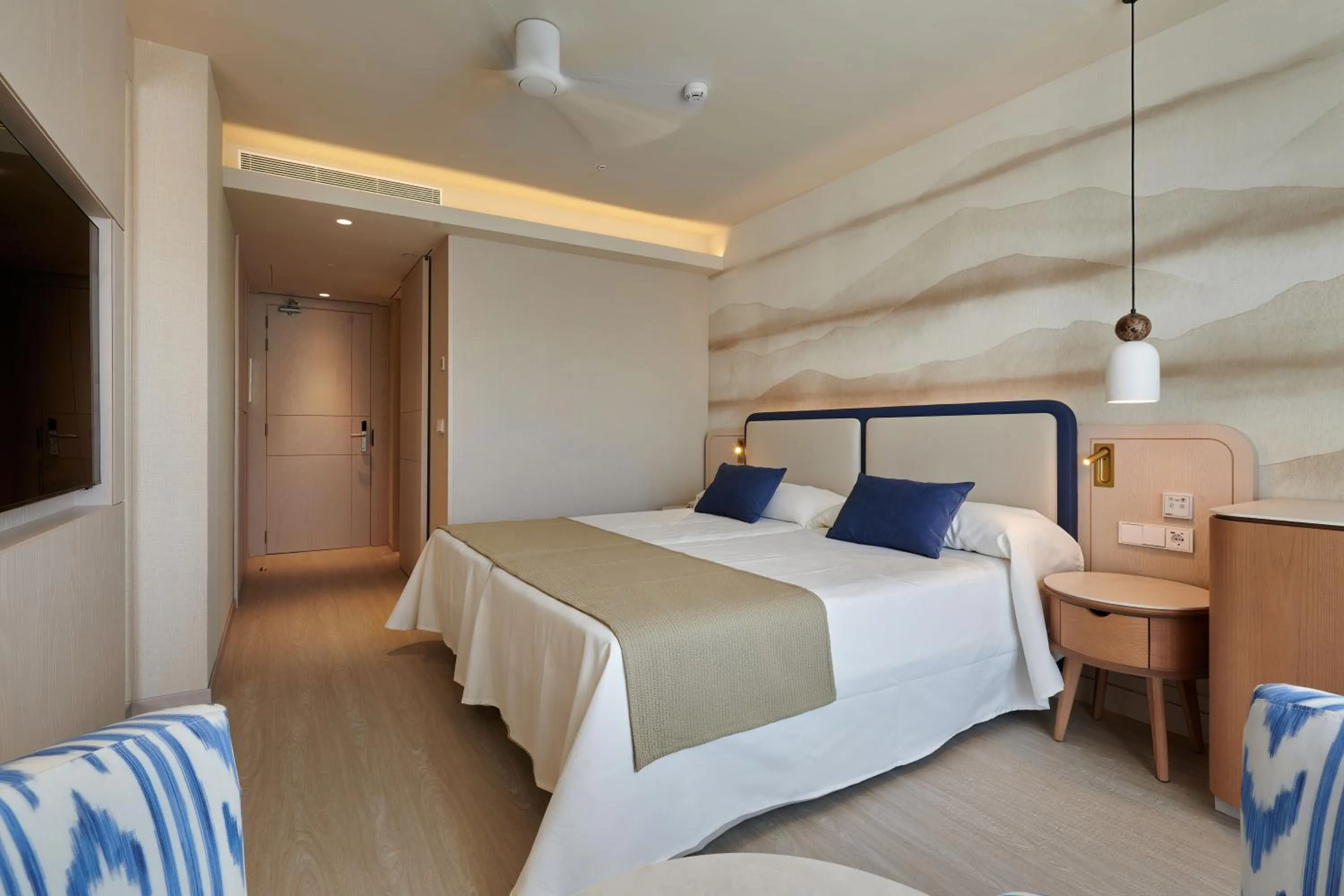 Bed in Hipotels Flamenco