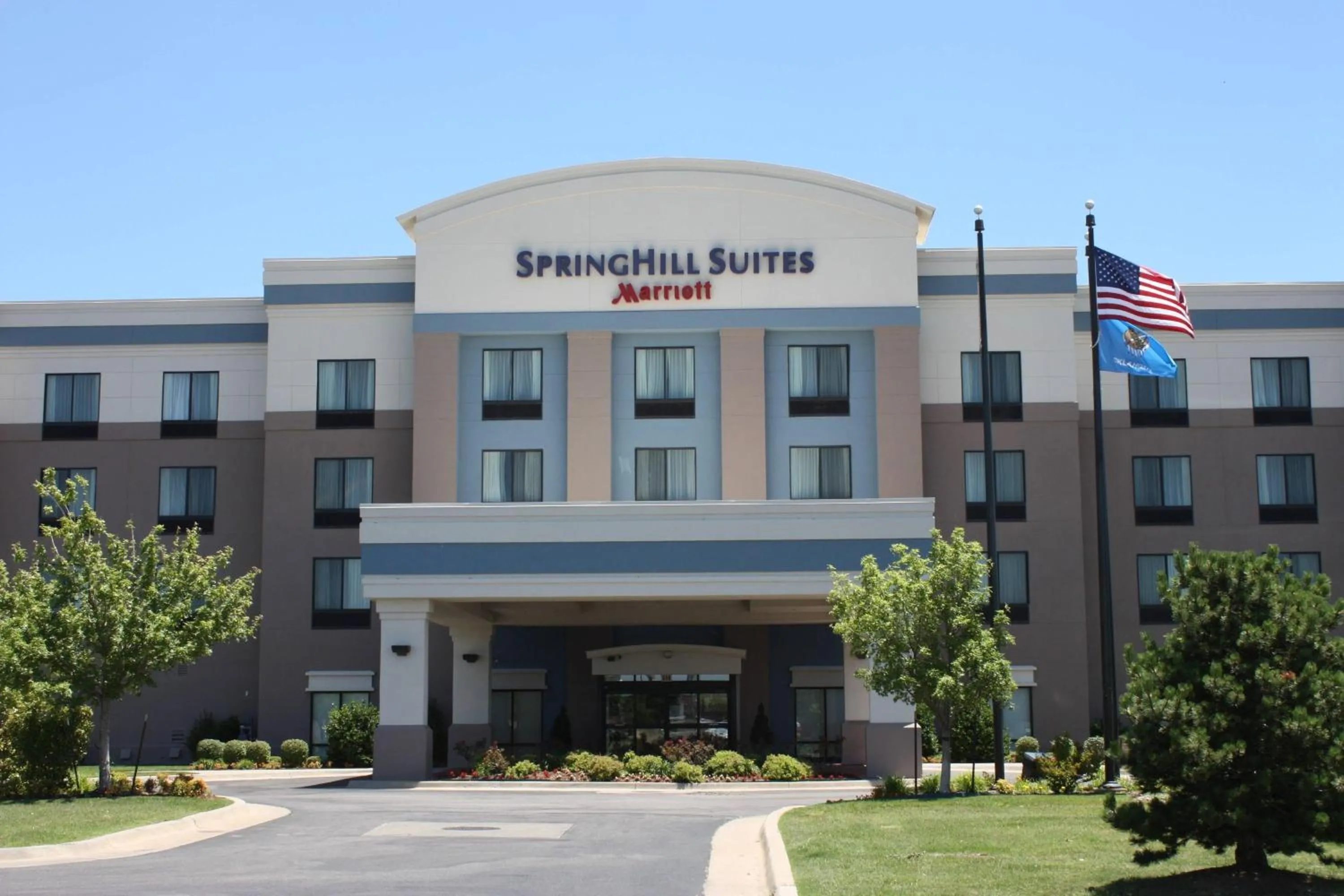 Property building in SpringHill Suites by Marriott Oklahoma City Airport