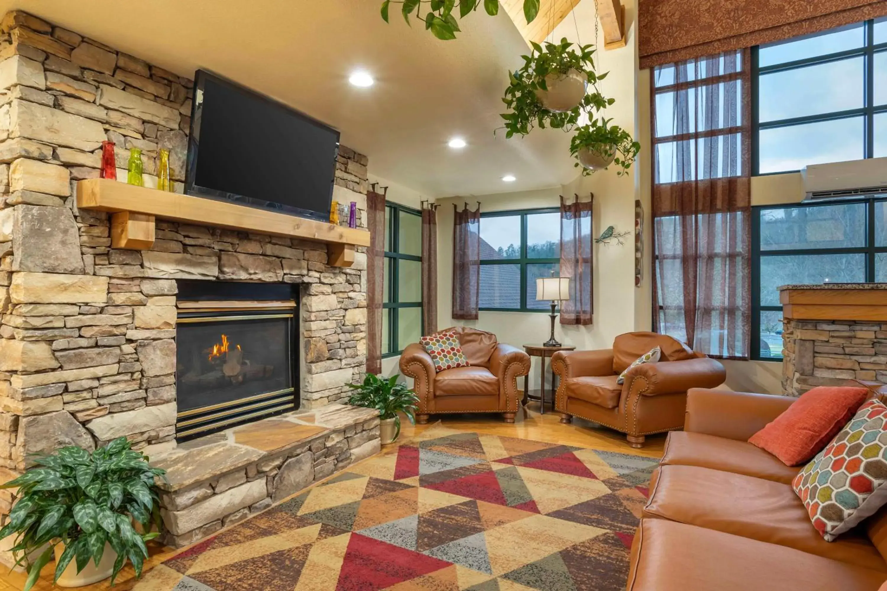 Lobby or reception in Hilton Vacation Club Bent Creek Golf Village Gatlinburg Lobby or reception in Hilton Vacation Club Bent Creek Golf Village Gatlinburg