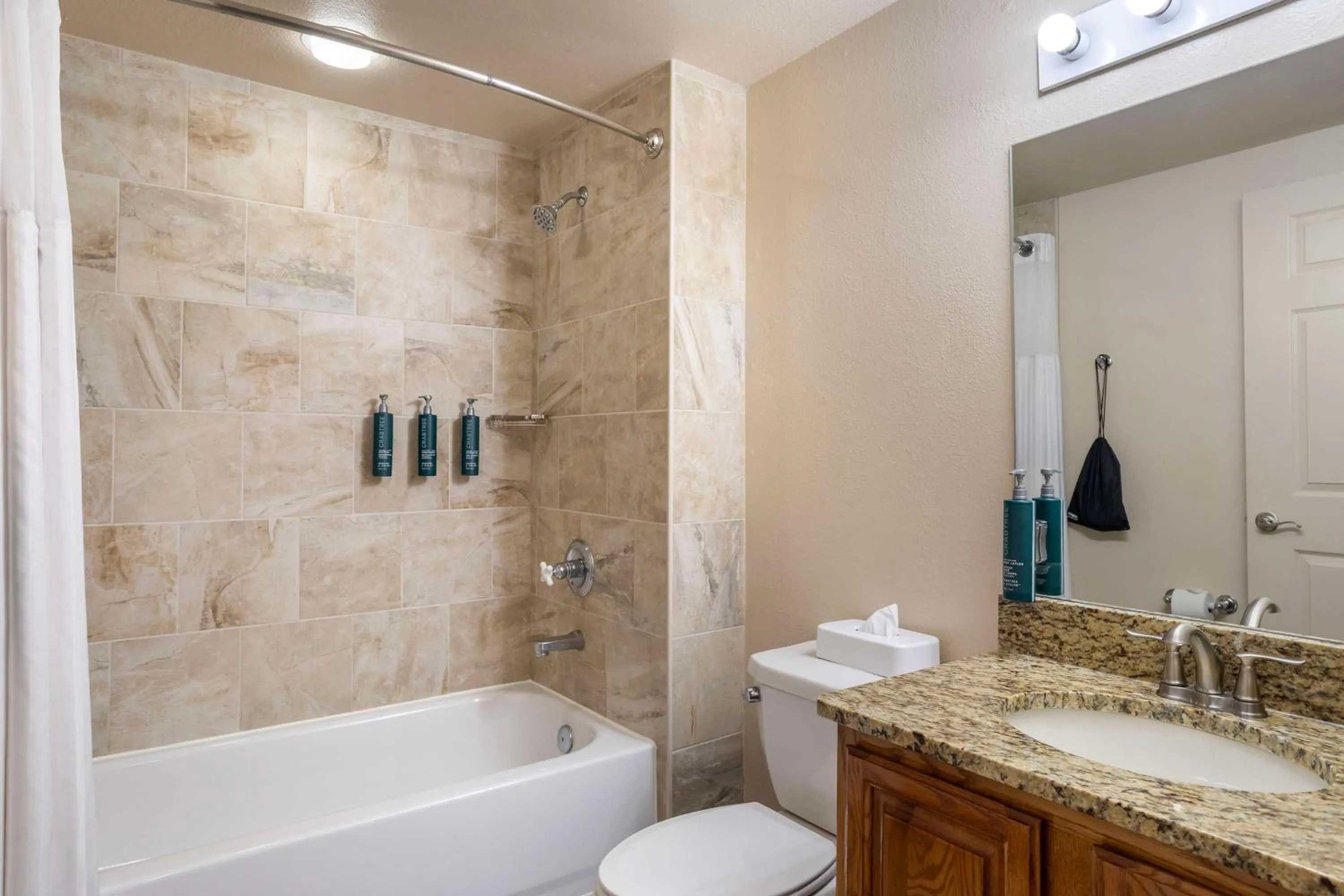 Bathroom in Hilton Vacation Club Bent Creek Golf Village Gatlinburg