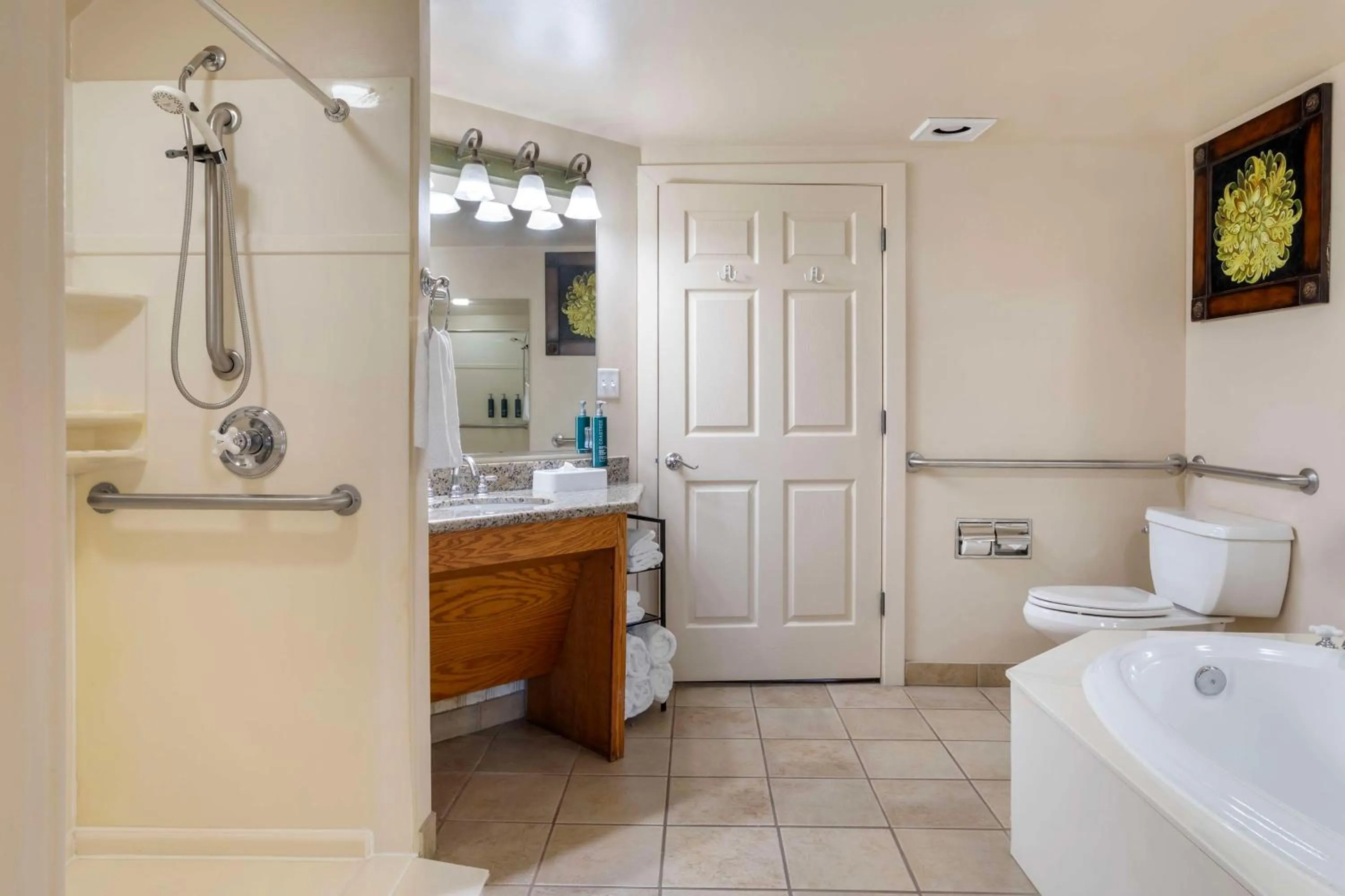 Bathroom in Hilton Vacation Club Bent Creek Golf Village Gatlinburg