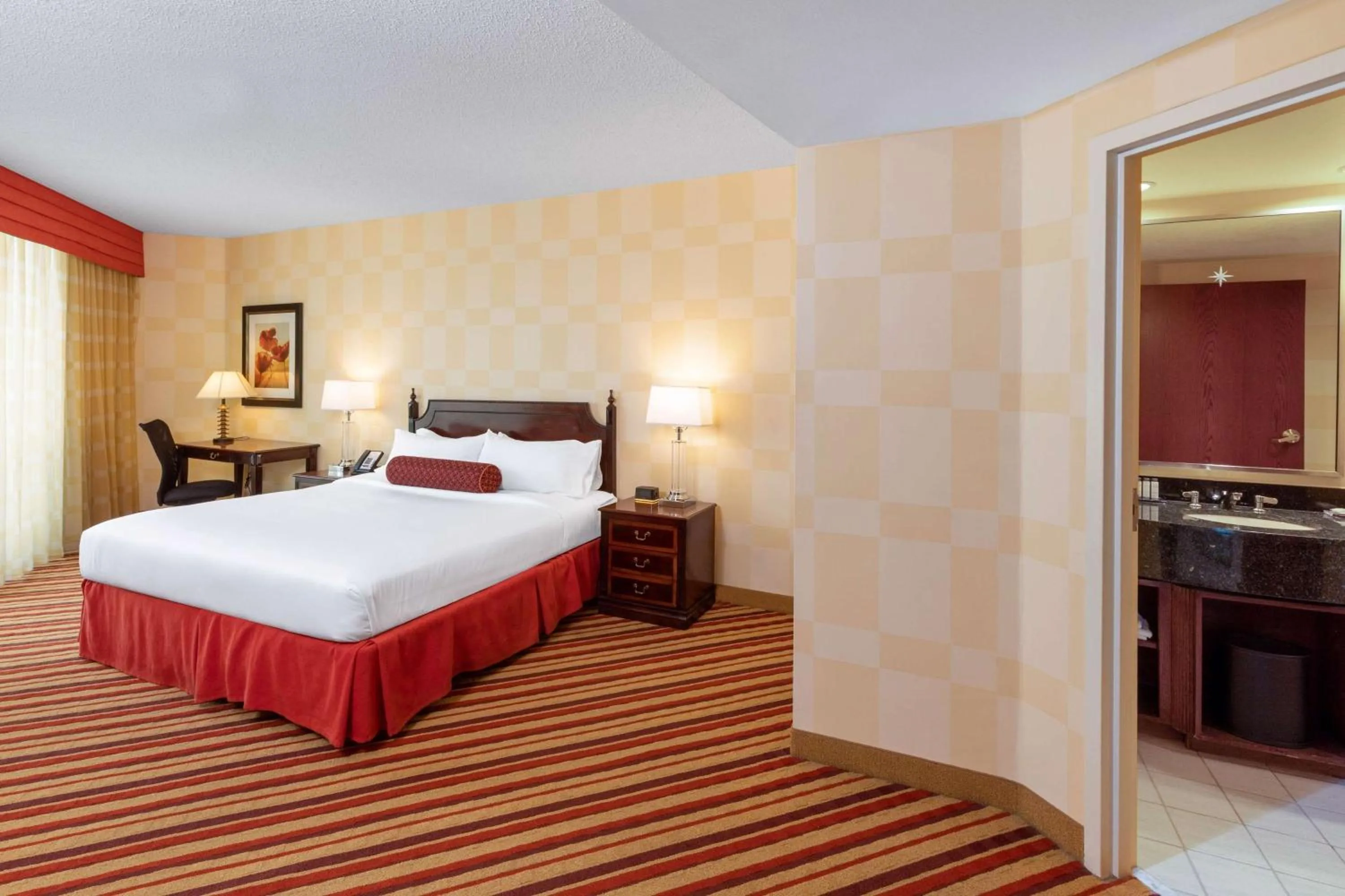 Photo of the whole room, Bed in Wyndham Grand Oklahoma City Downtown