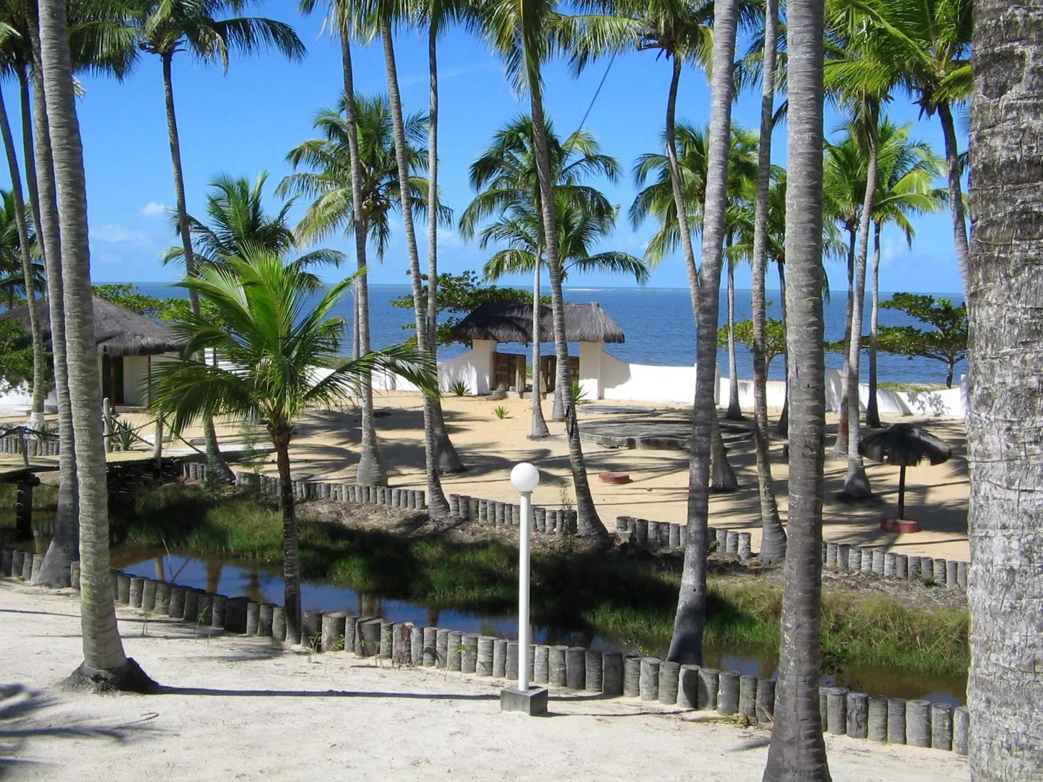 Garden in Hotel Marina Porto Abrolhos