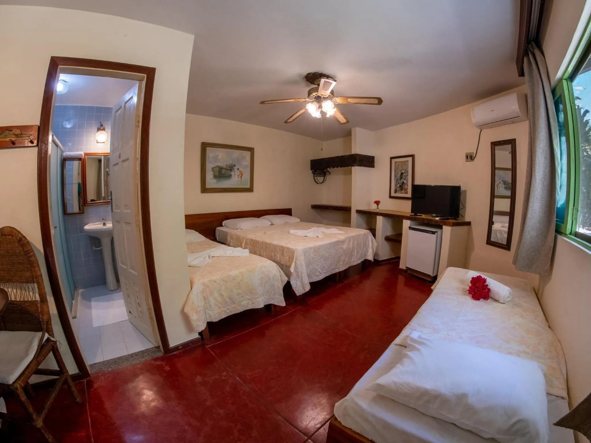 Bedroom, Bed in Hotel Marina Porto Abrolhos