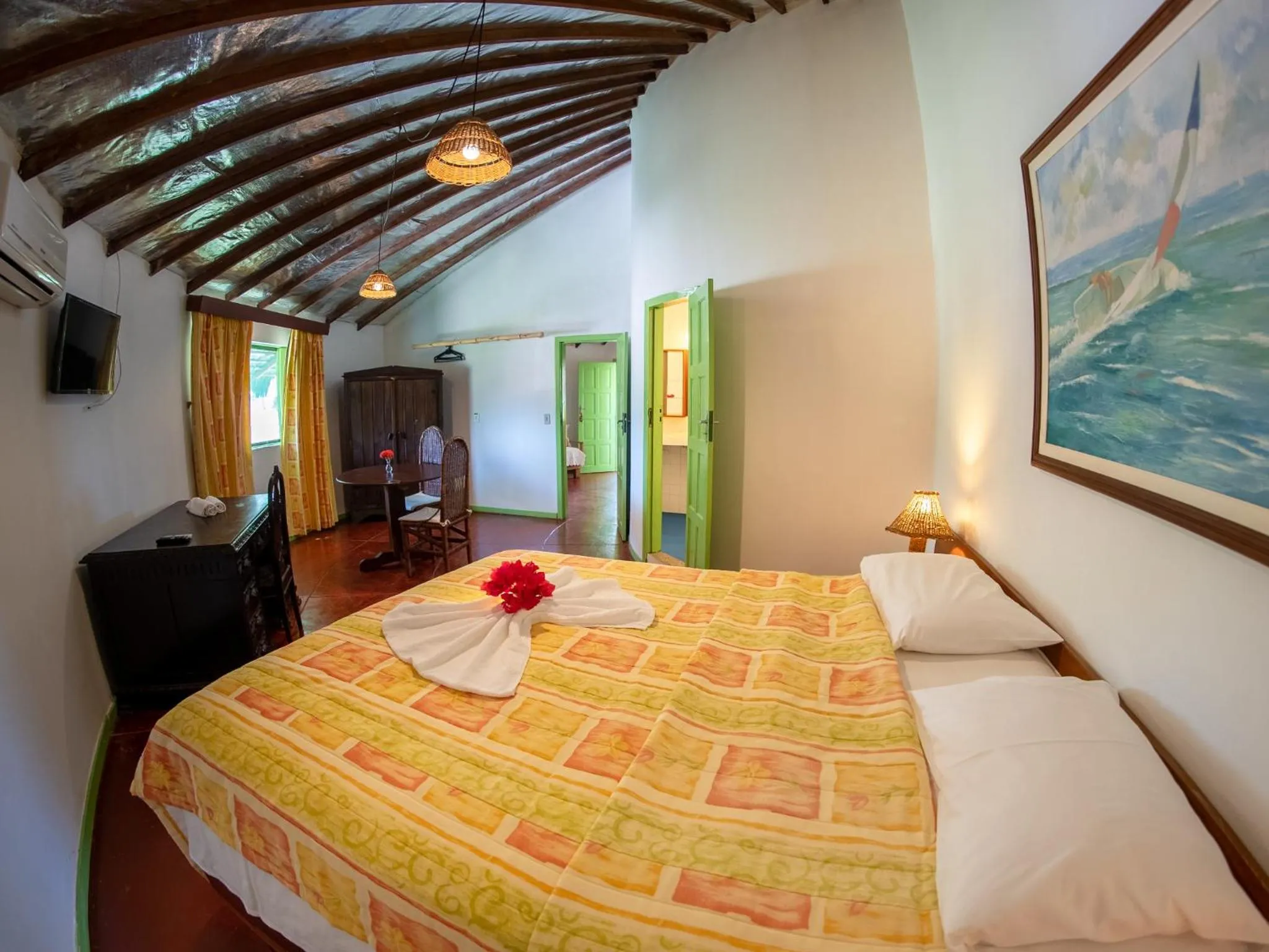 Bedroom, Bed in Hotel Marina Porto Abrolhos