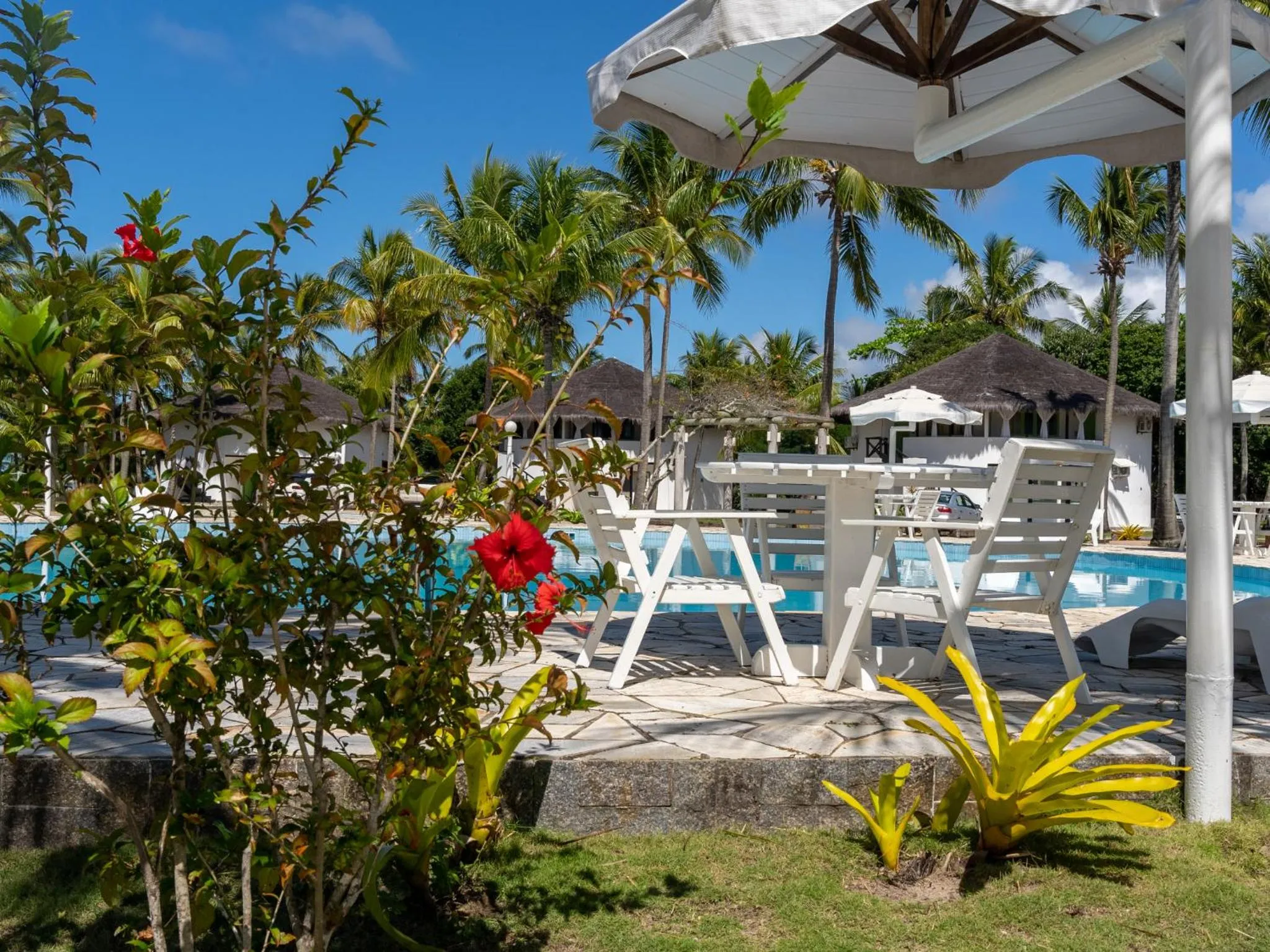 Garden in Hotel Marina Porto Abrolhos