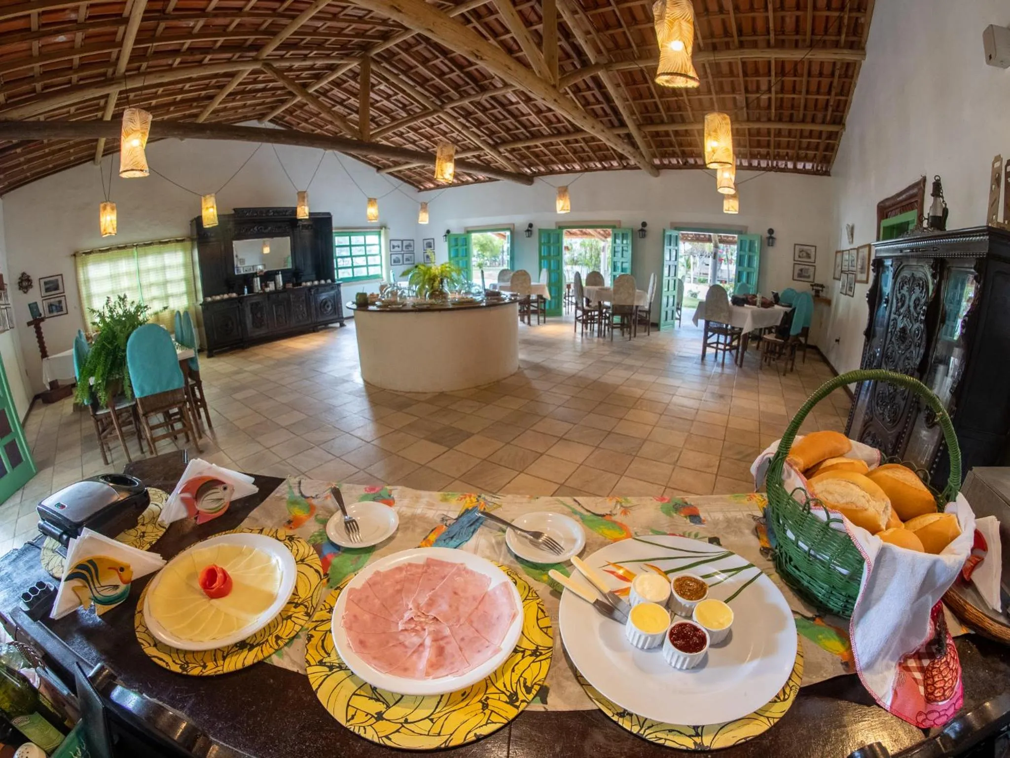 Breakfast in Hotel Marina Porto Abrolhos