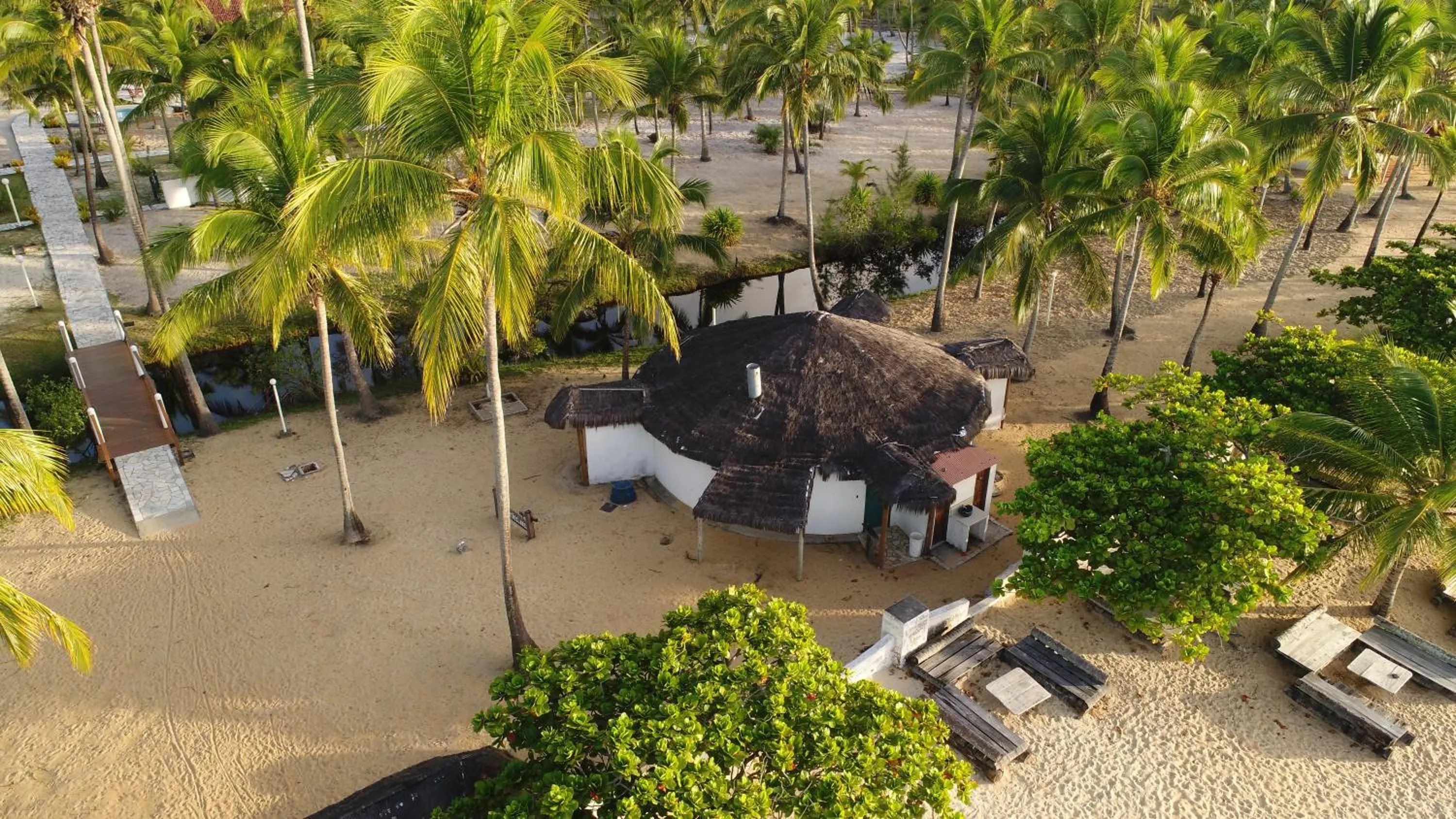 Bird's eye view in Hotel Marina Porto Abrolhos