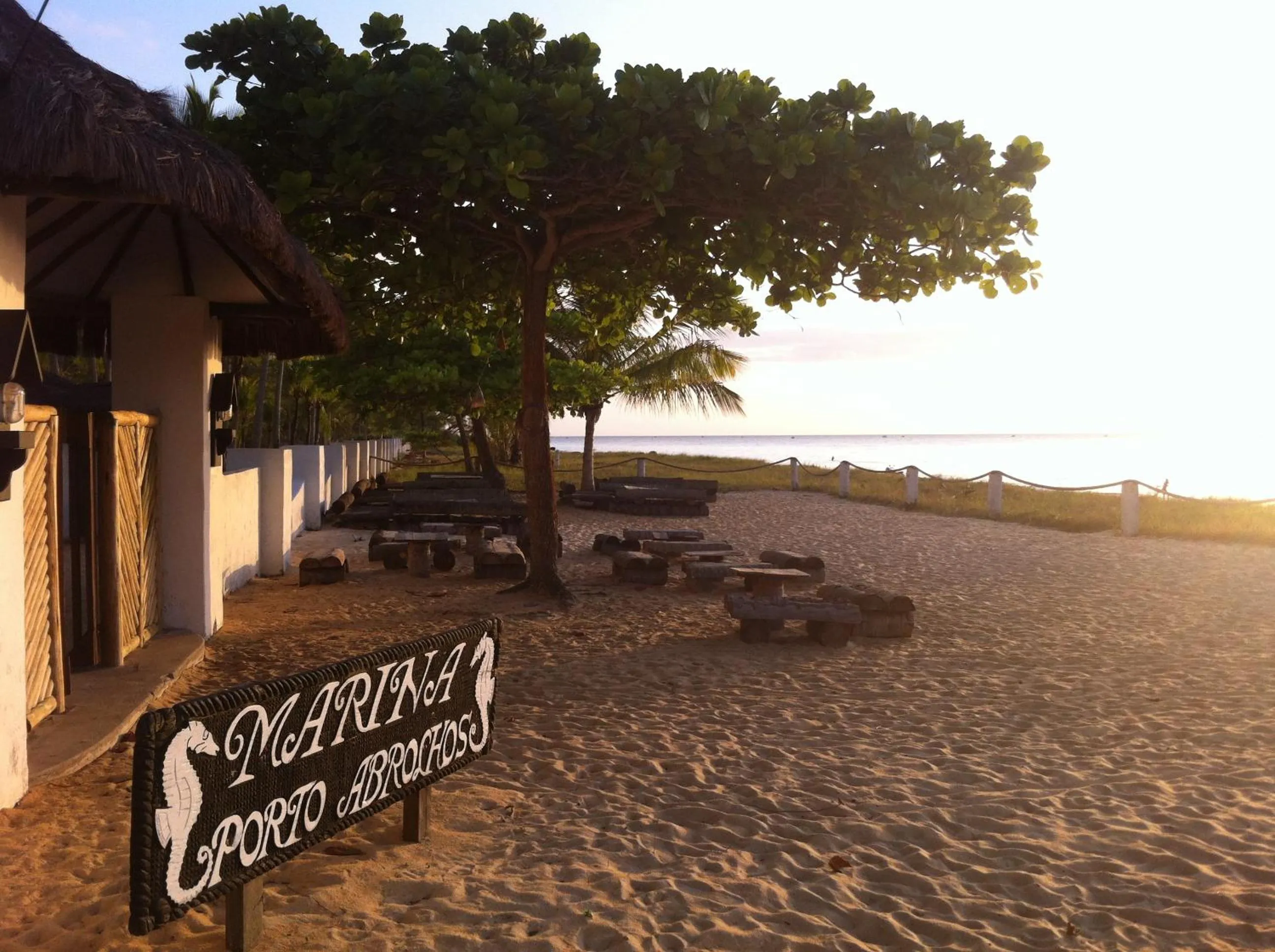 Sea view in Hotel Marina Porto Abrolhos