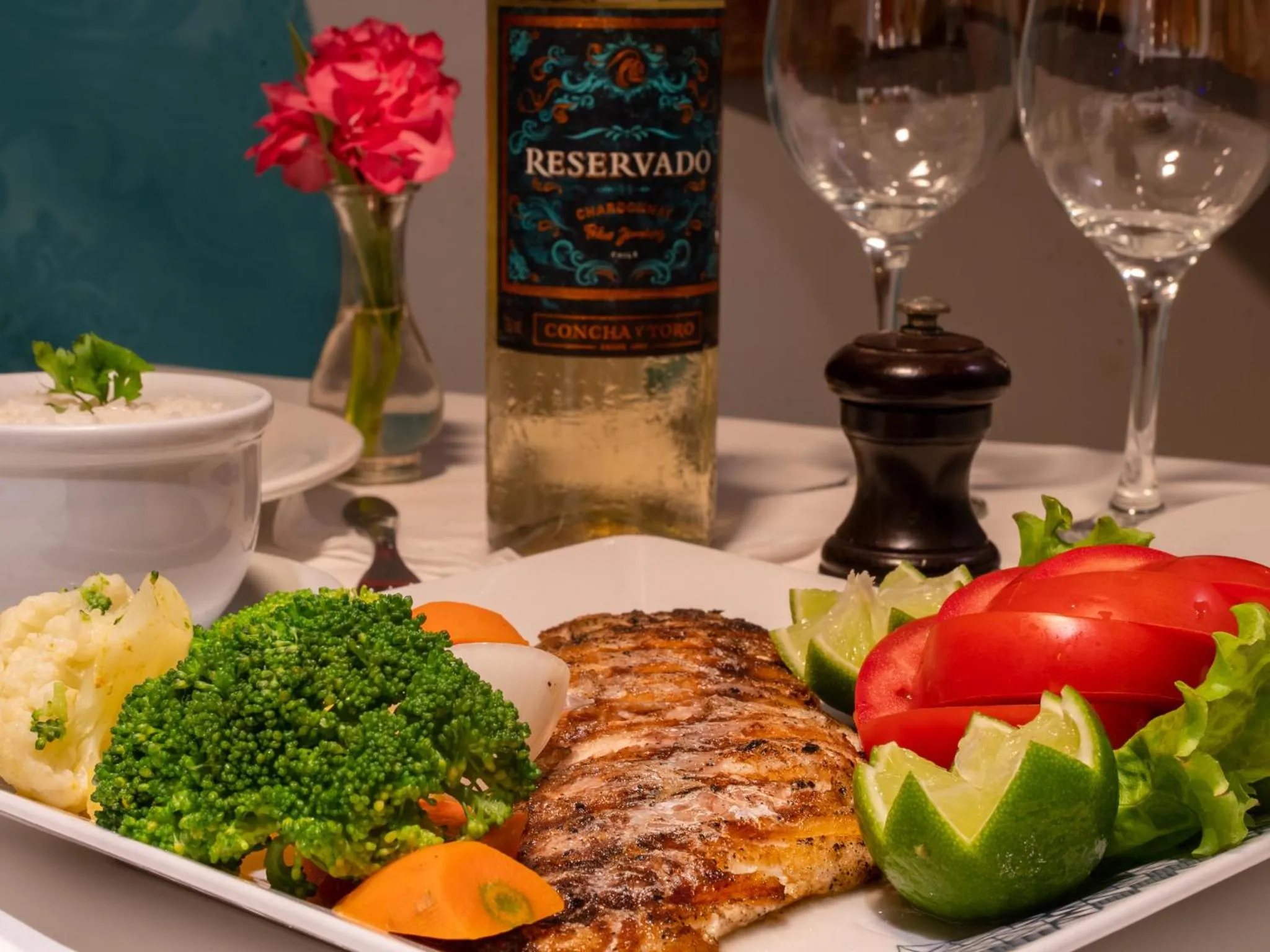 Food and drinks in Hotel Marina Porto Abrolhos