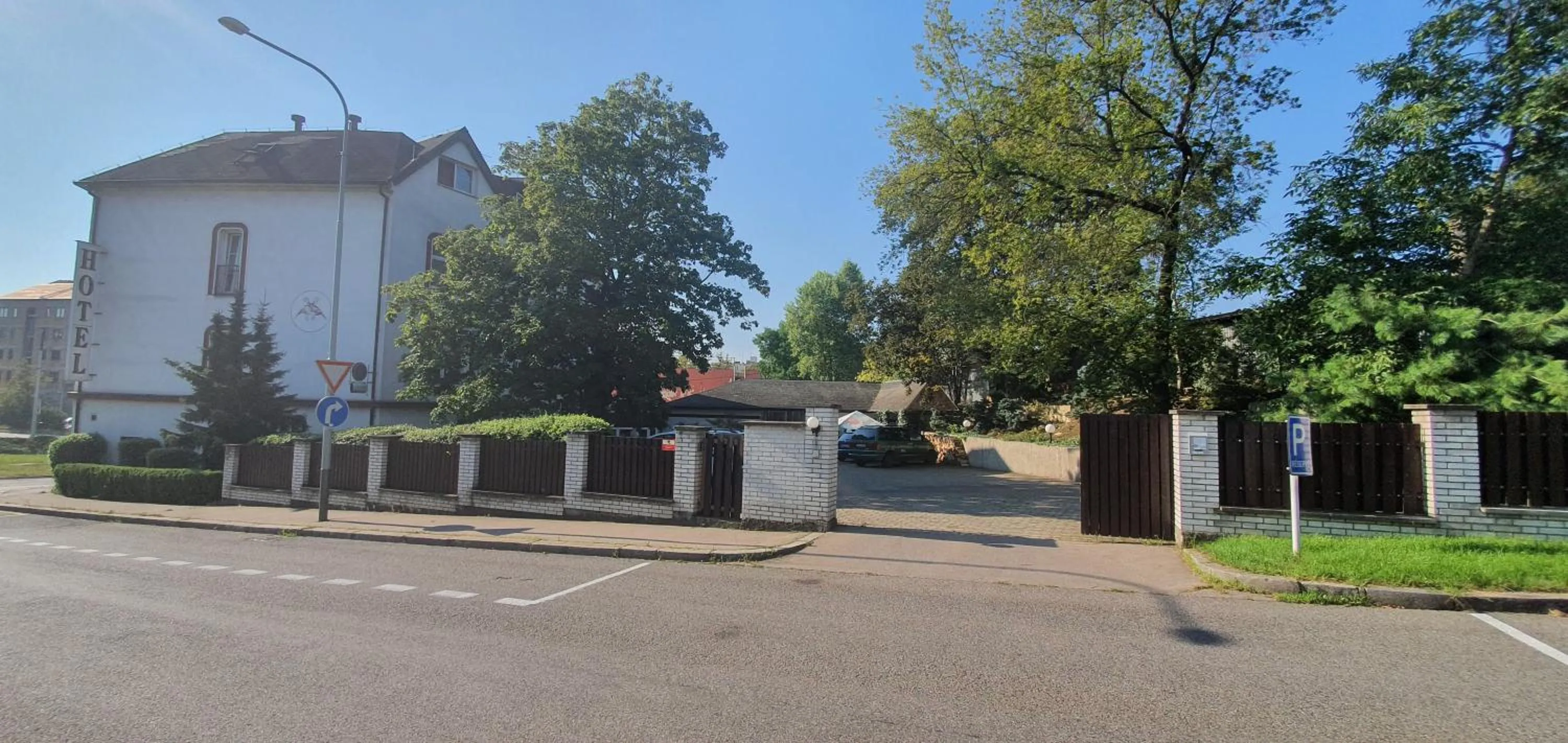 Facade/entrance in Hotel Jerabek