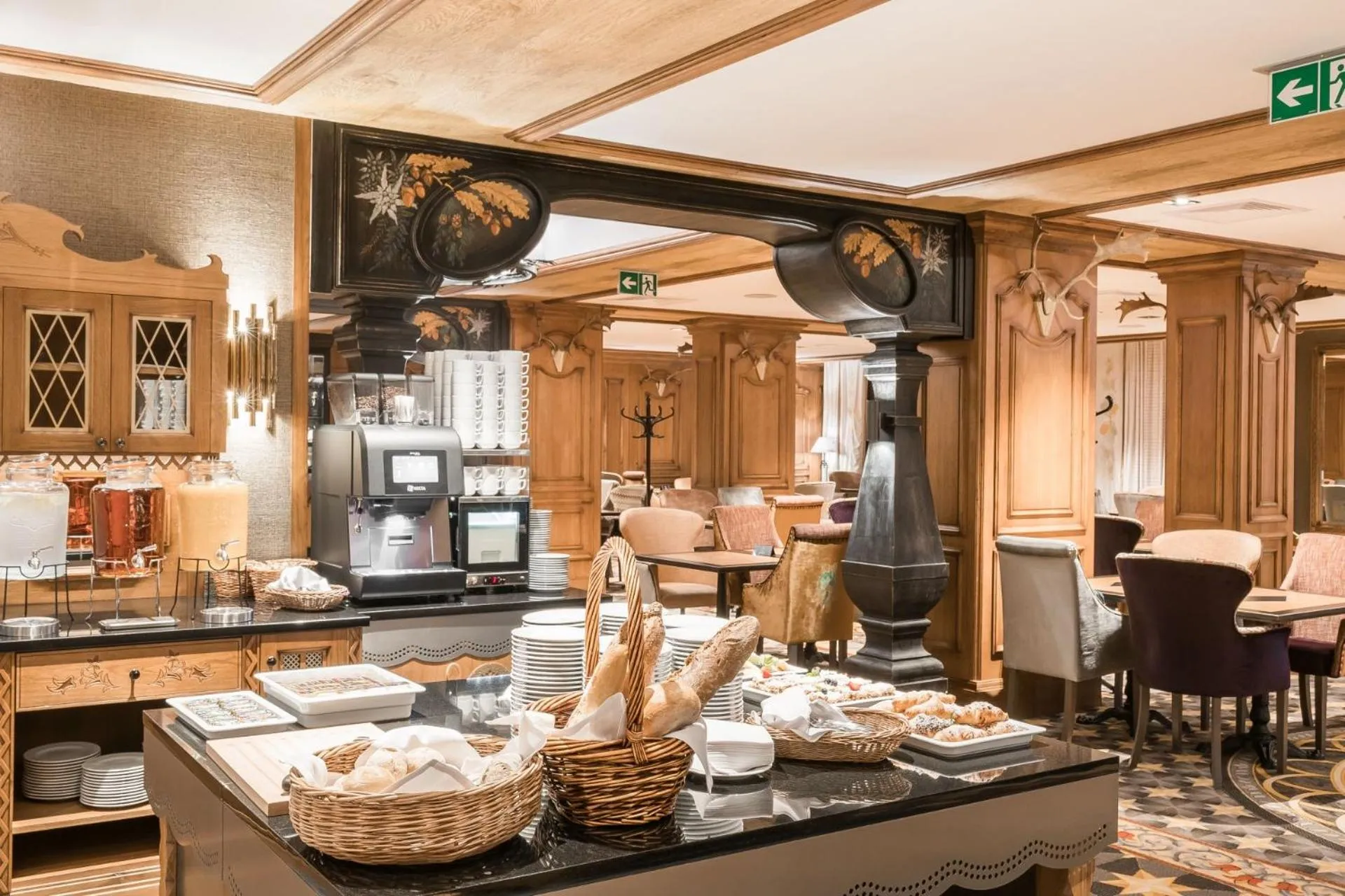 Buffet breakfast in Hotel Wersal